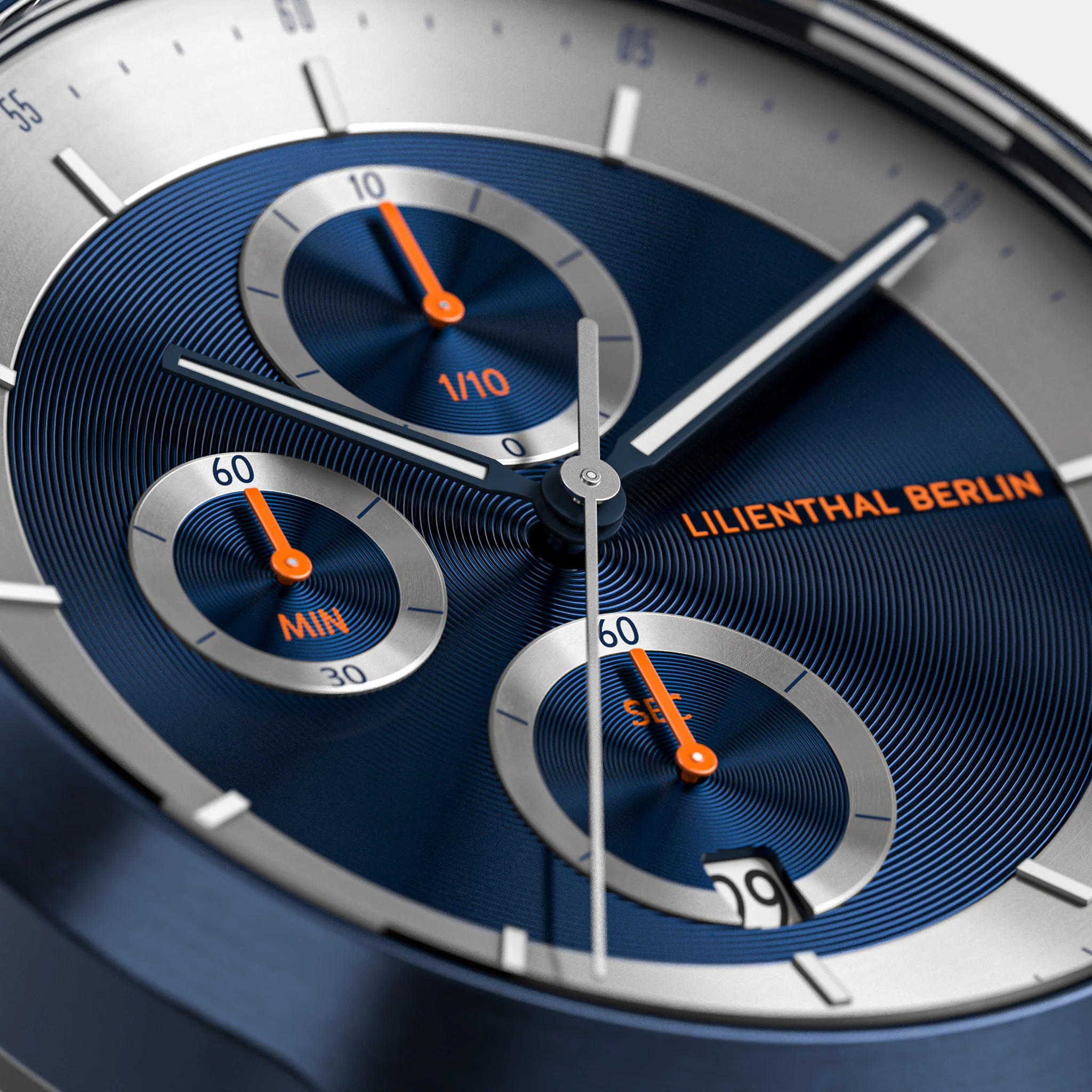 Chronograph LP – Blue Silver - Image 4