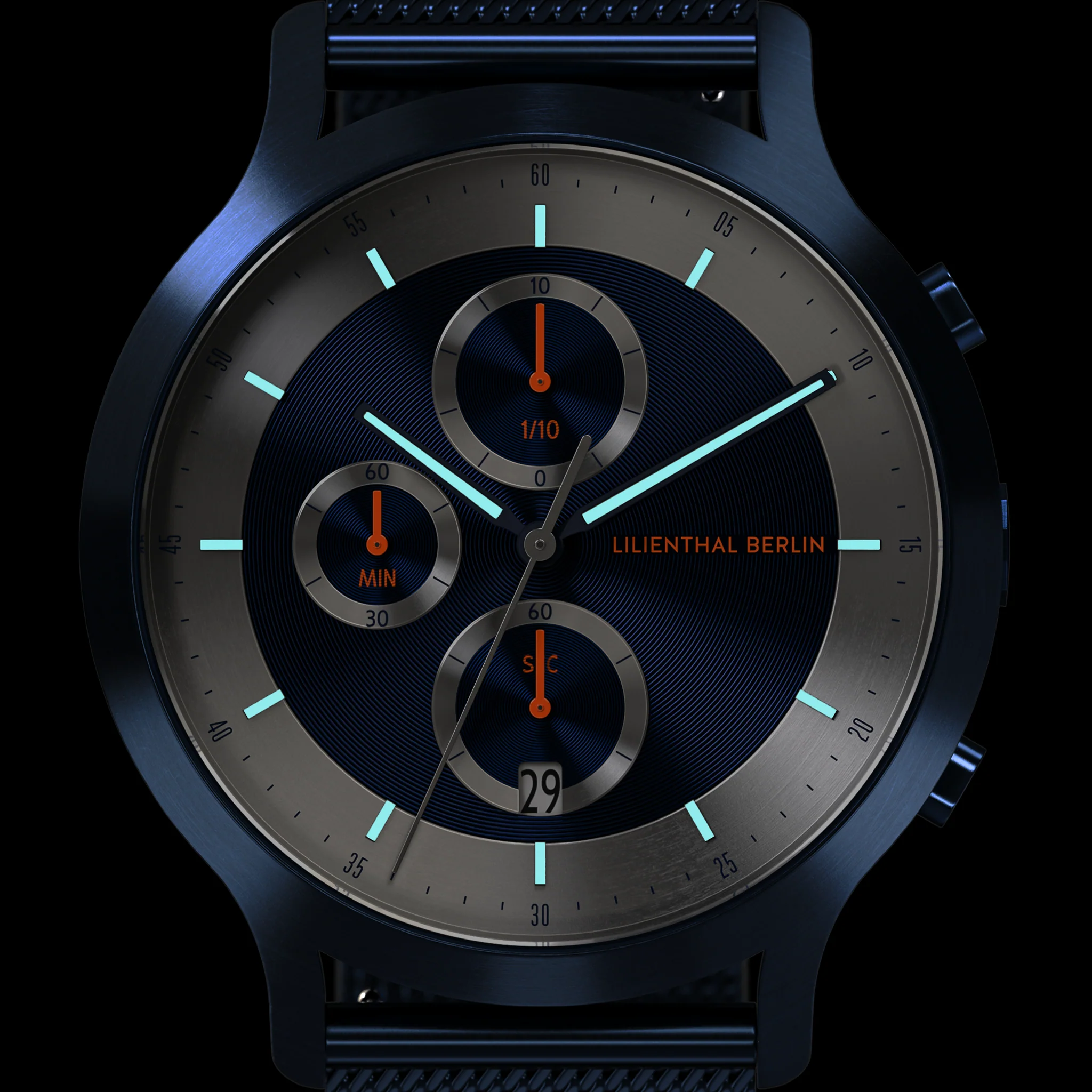 Chronograph LP – Blue Silver - Image 7