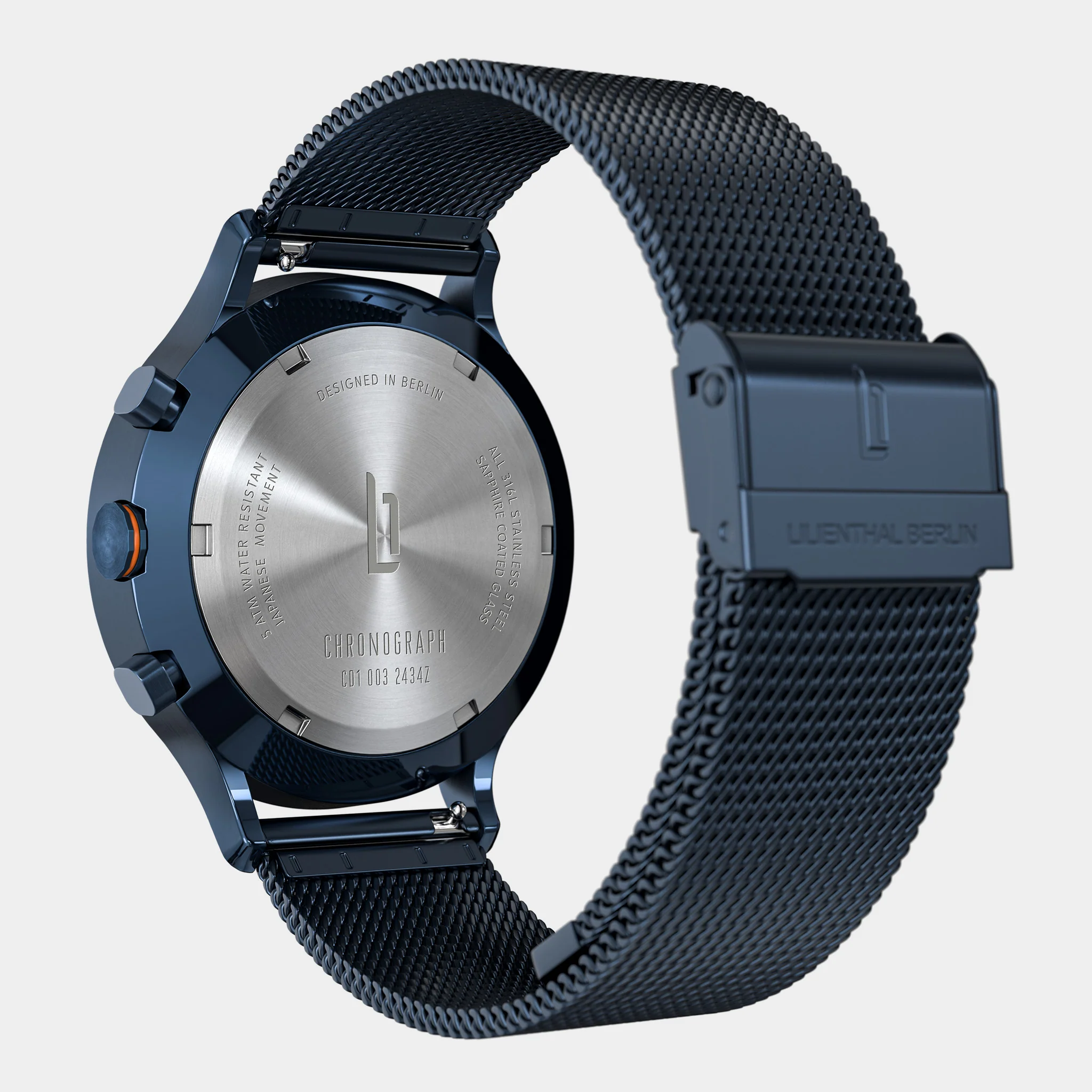 Chronograph LP – Blue Silver - Image 8