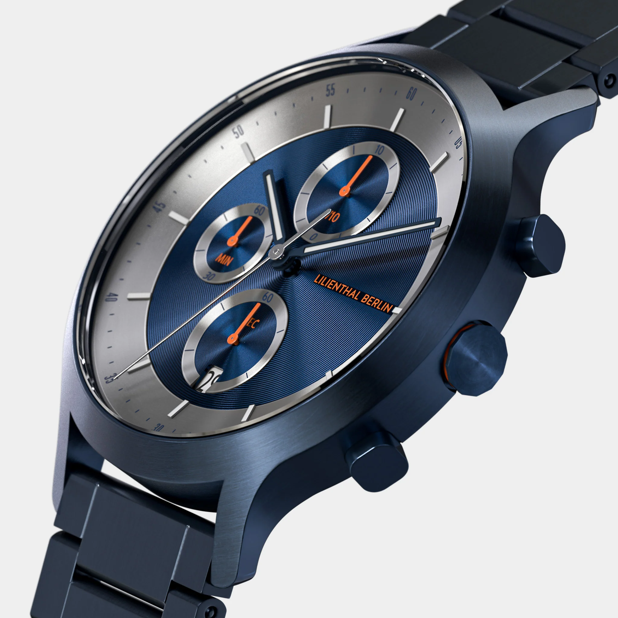 Chronograph LP – Blue Silver - Image 2