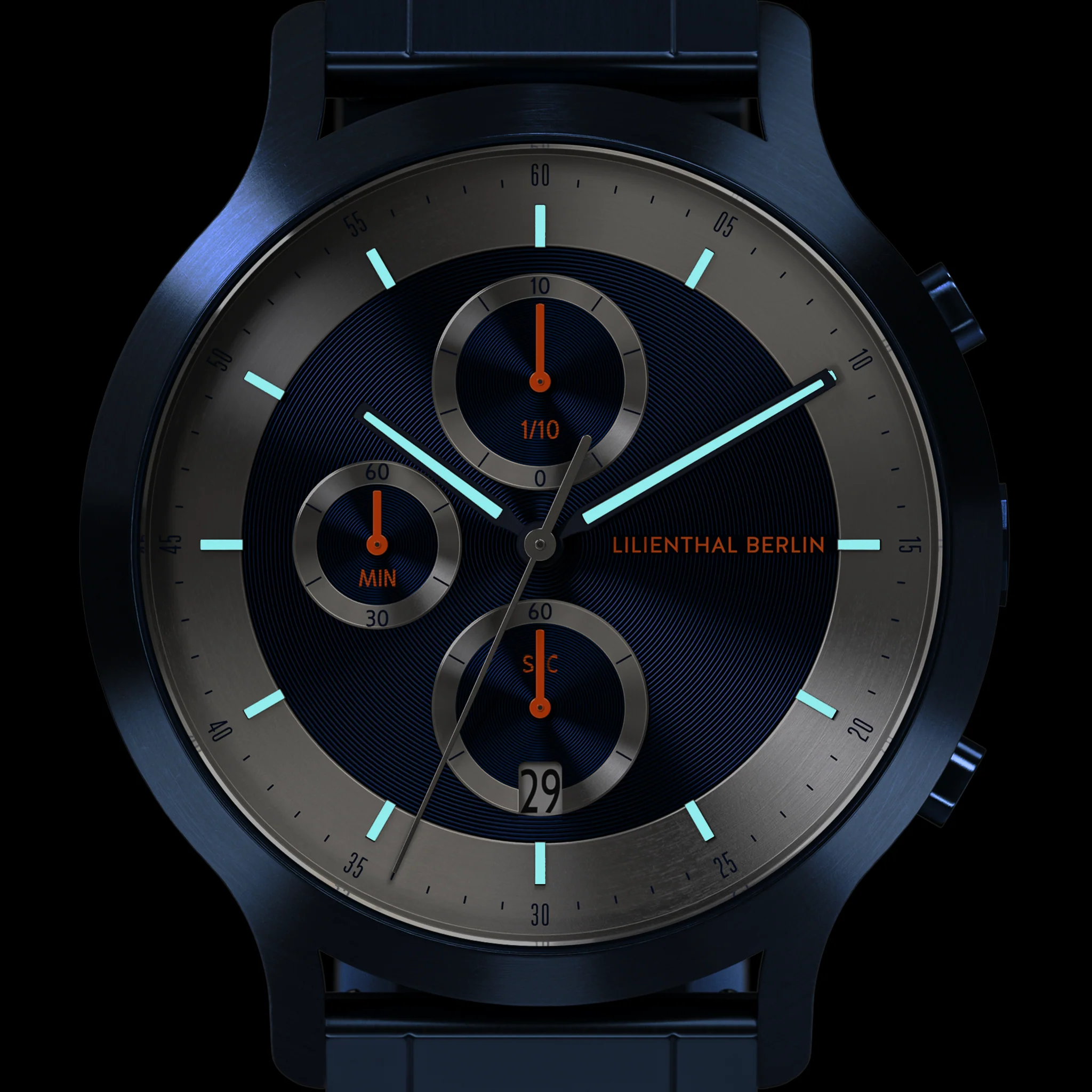 Chronograph LP – Blue Silver - Image 7