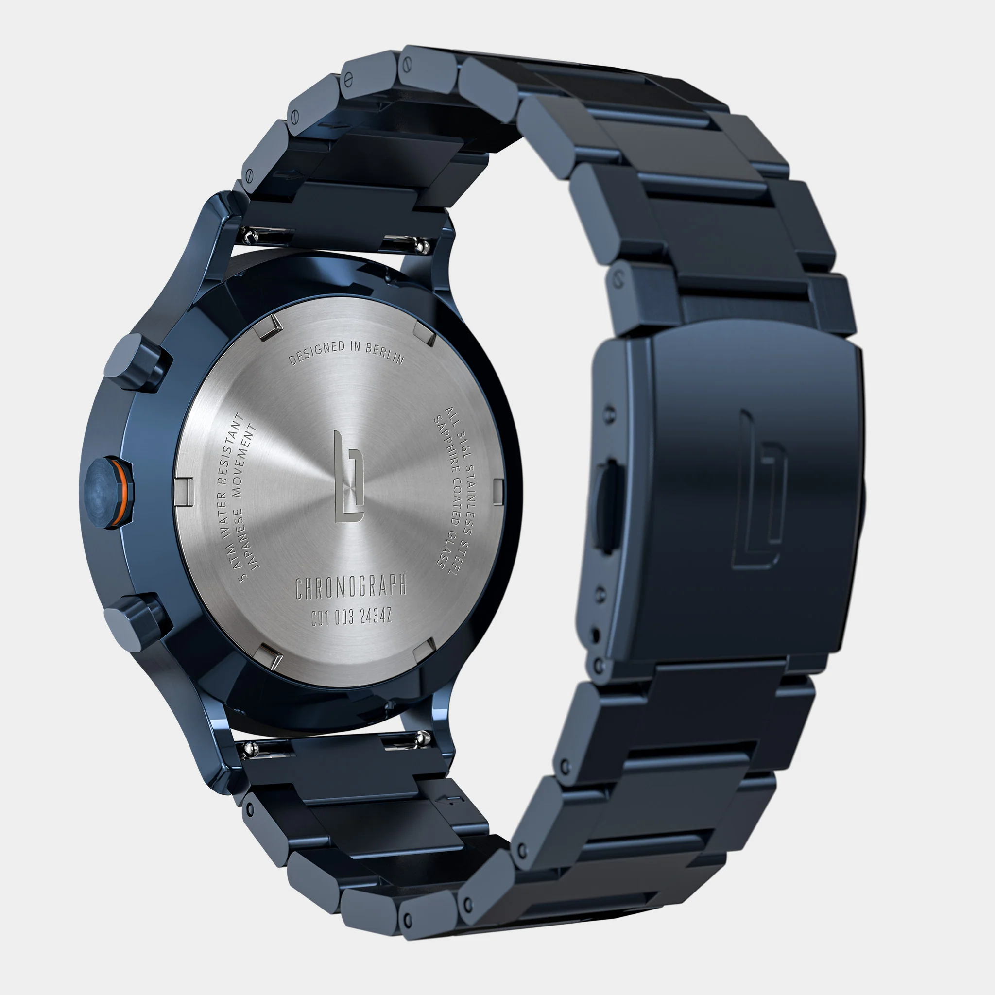 Chronograph LP – Blue Silver - Image 8