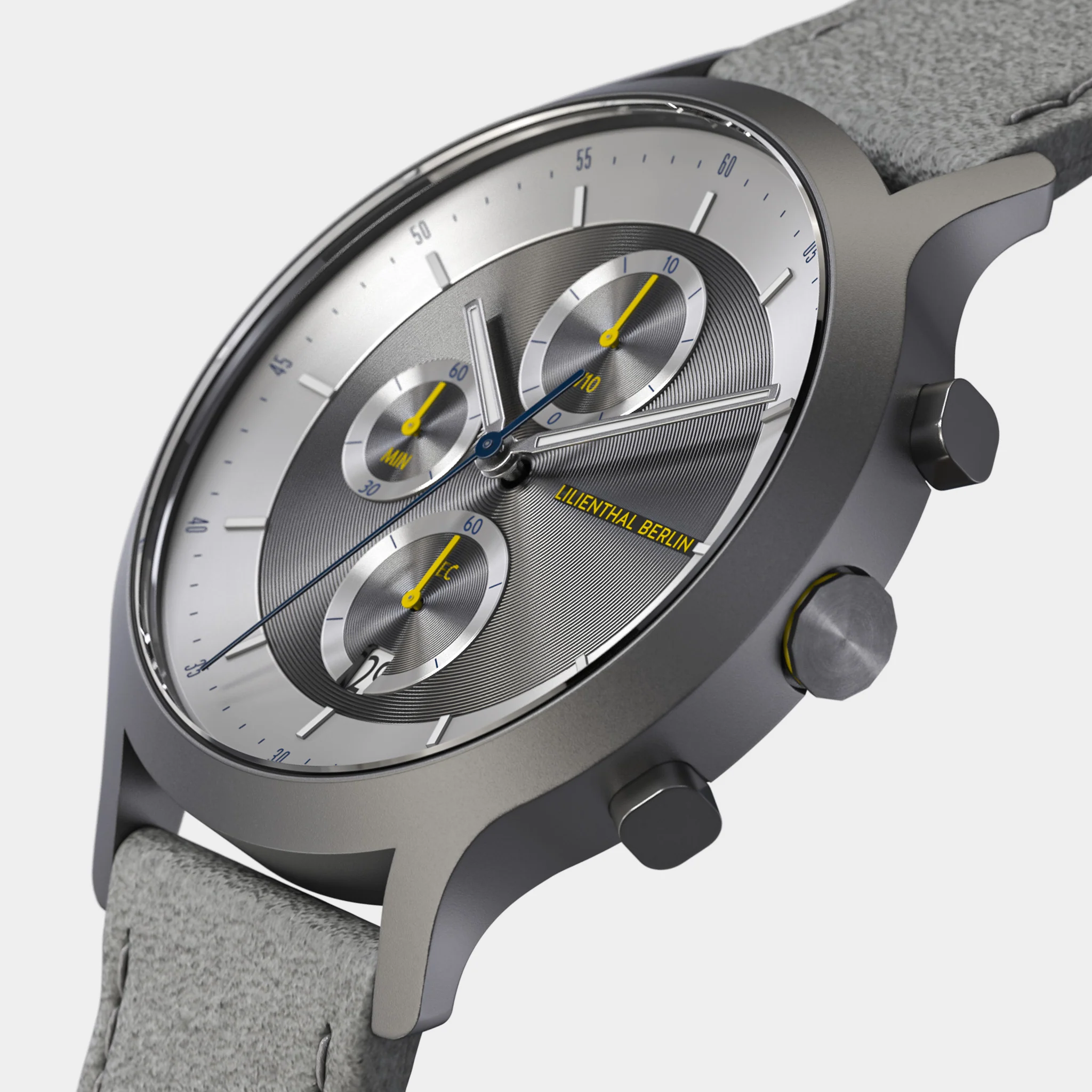 Chronograph LP – Dark Silver White - Image 2