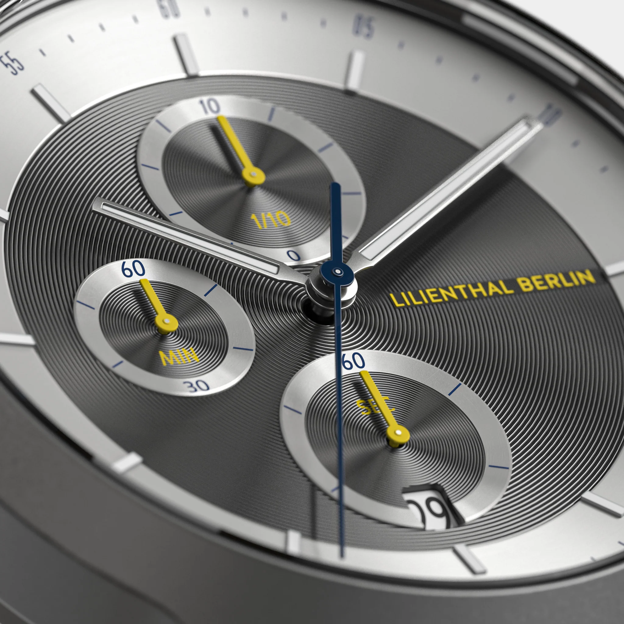 Chronograph LP – Dark Silver White - Image 4