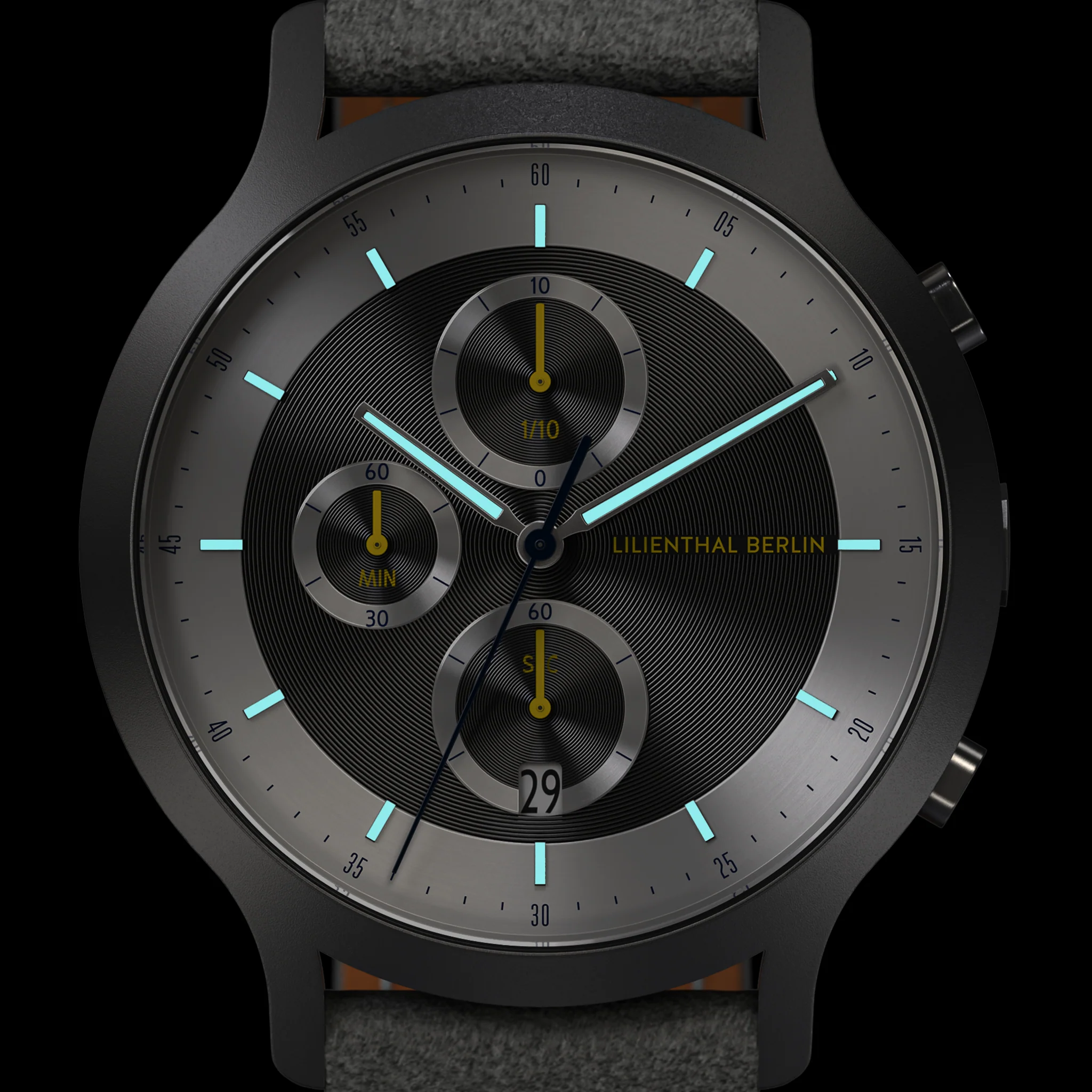 Chronograph LP – Dark Silver White - Image 7