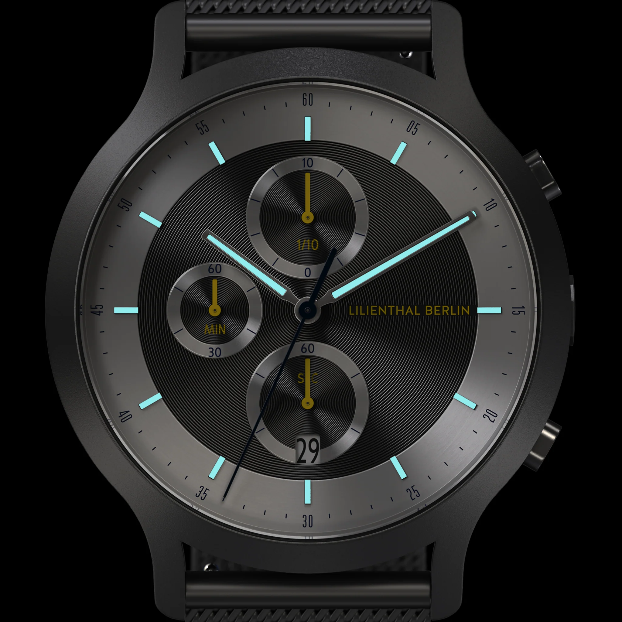 Chronograph LP – Dark Silver White - Image 7