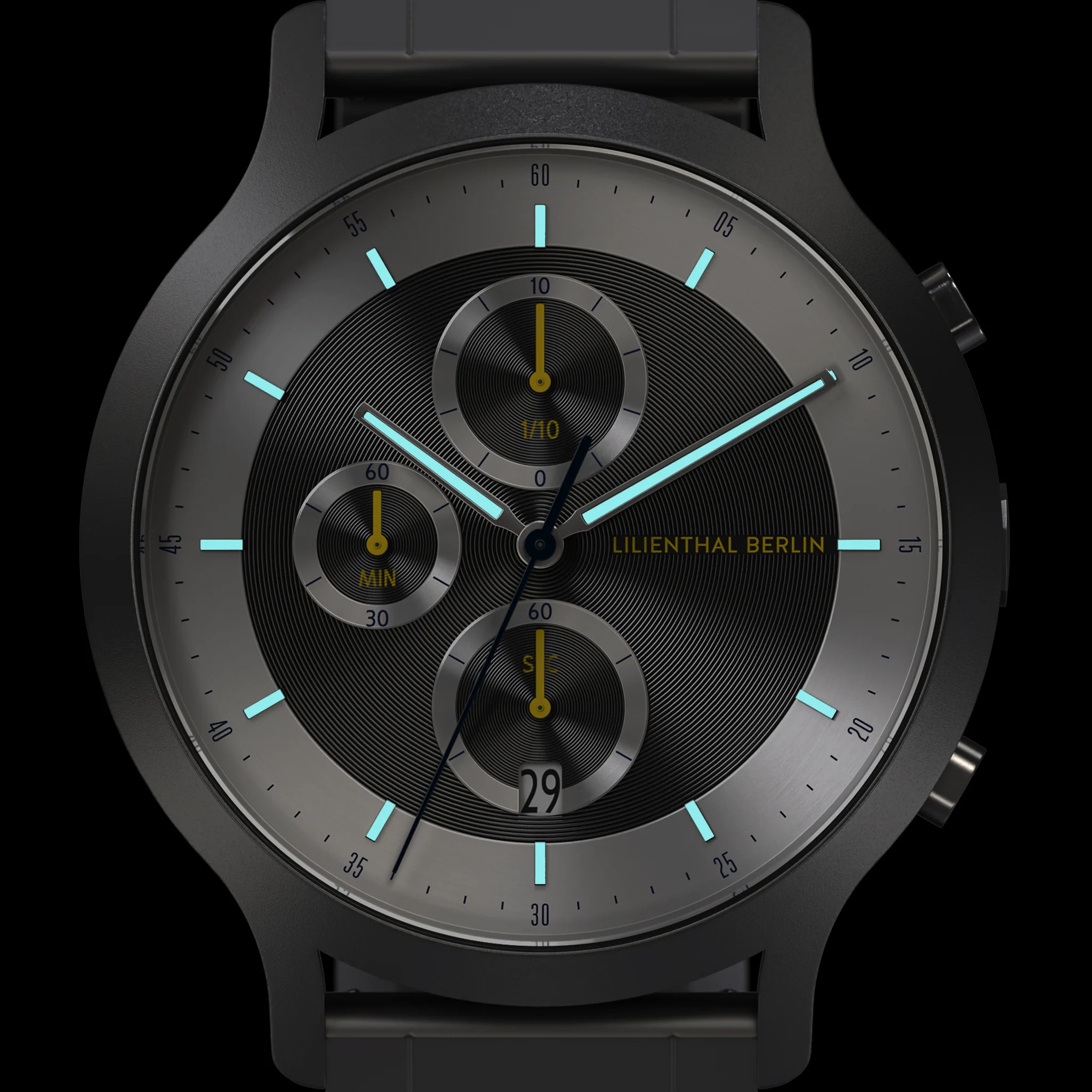 Chronograph LP – Dark Silver White - Image 7