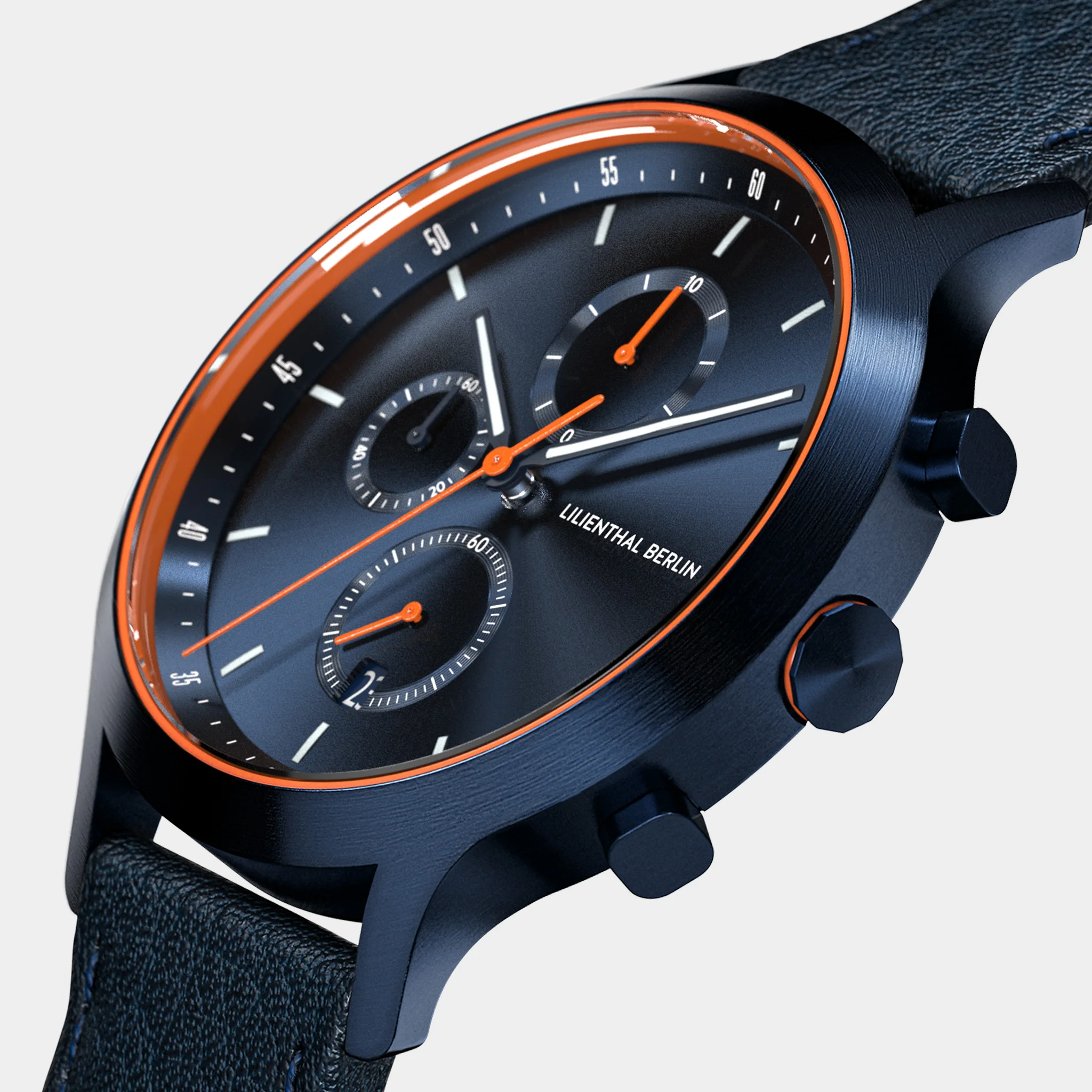 Chronograph – Blue Orange - Image 2