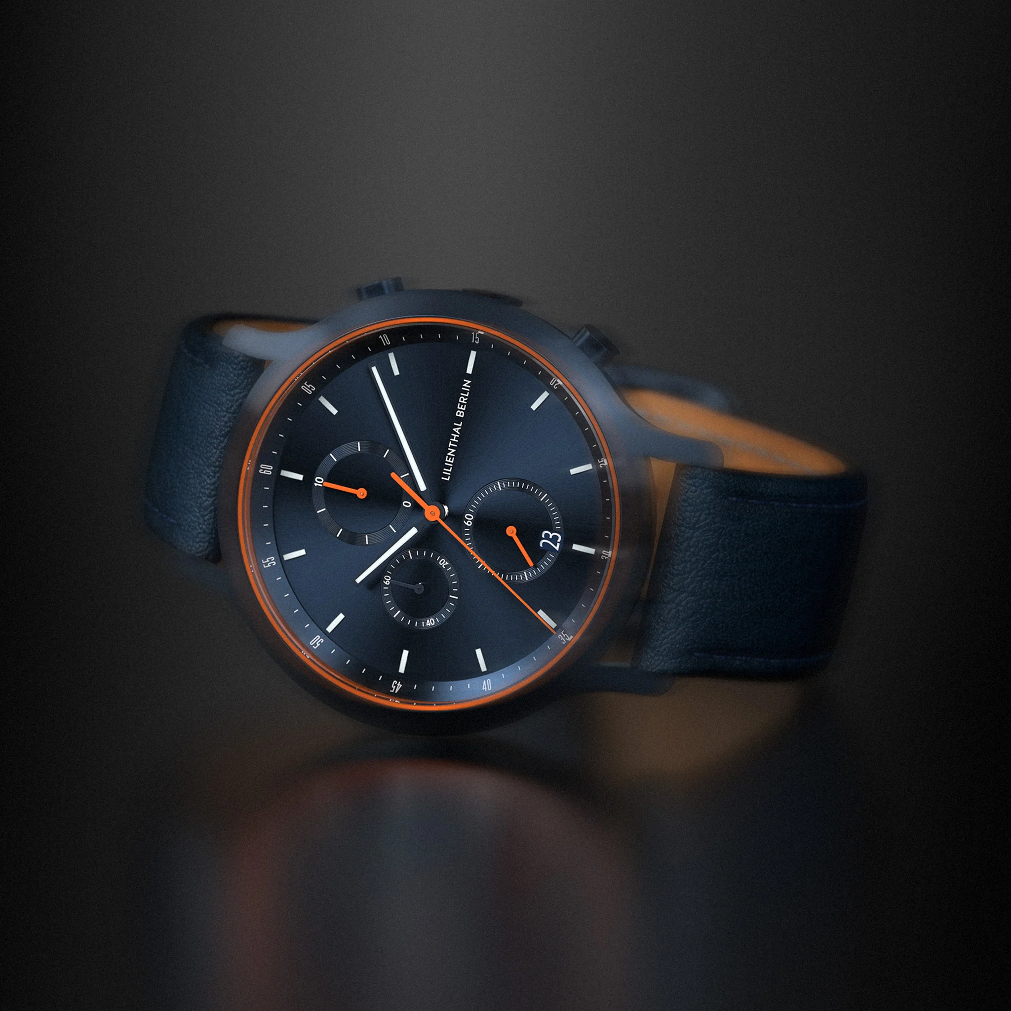 Chronograph – Blue Orange - Image 3