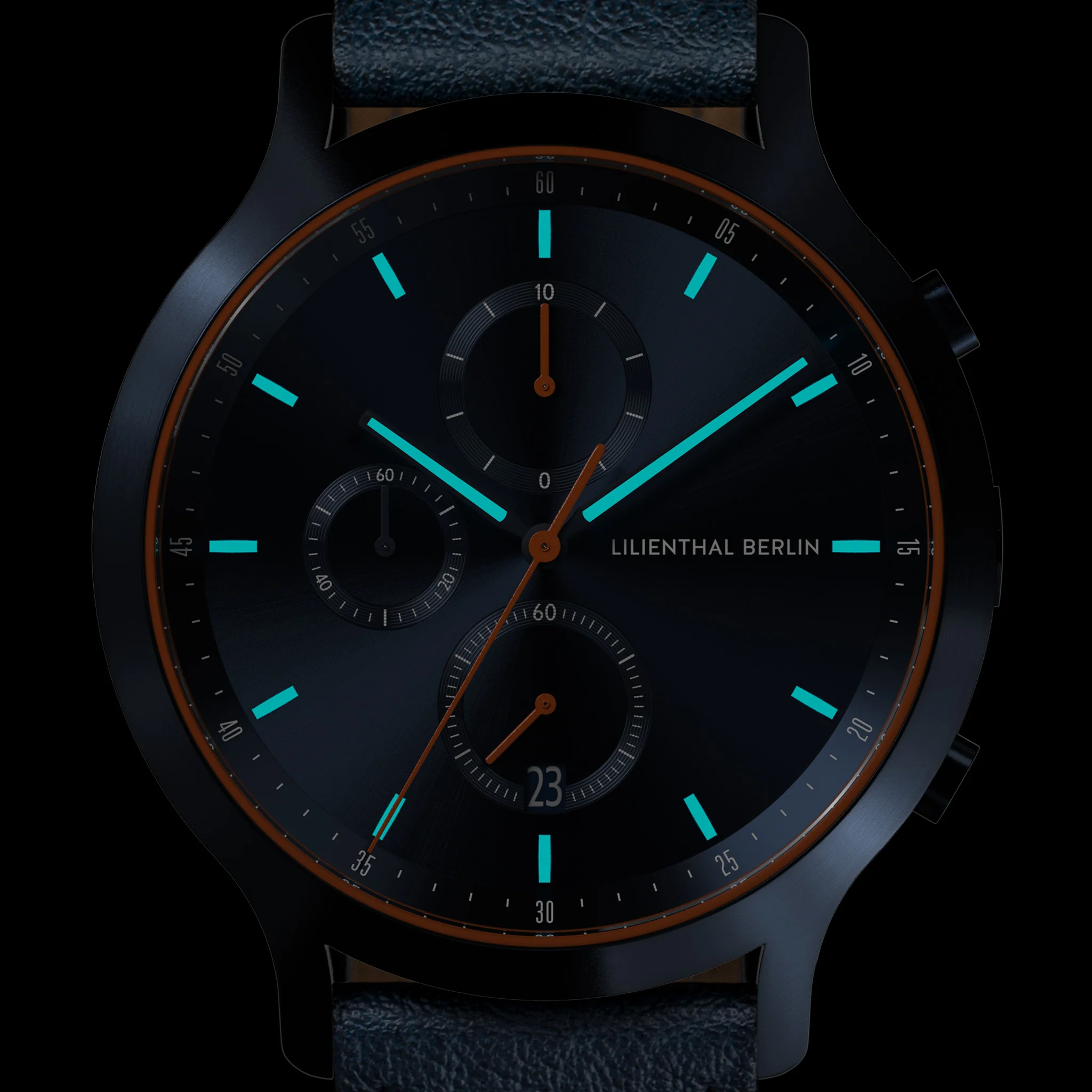 Chronograph – Blue Orange - Image 5