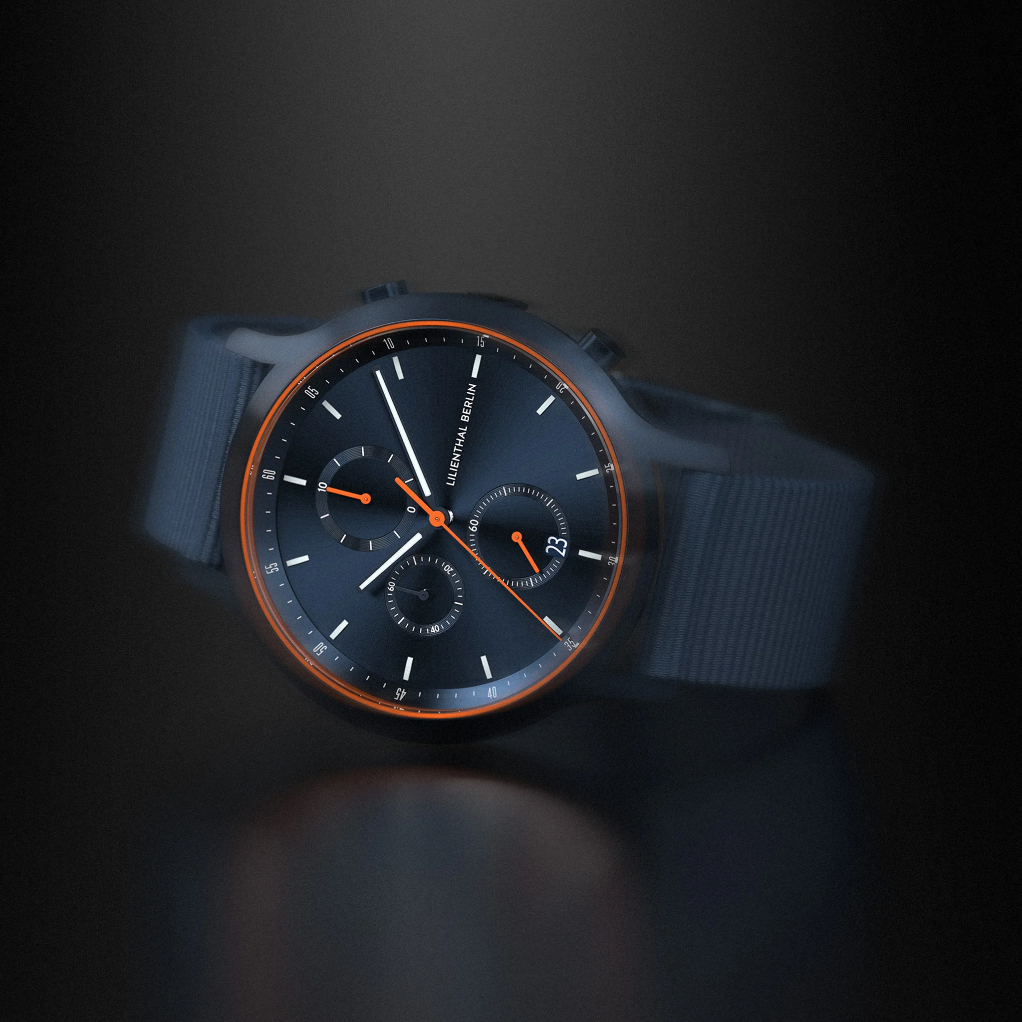 Chronograph – Blue Orange - Image 3