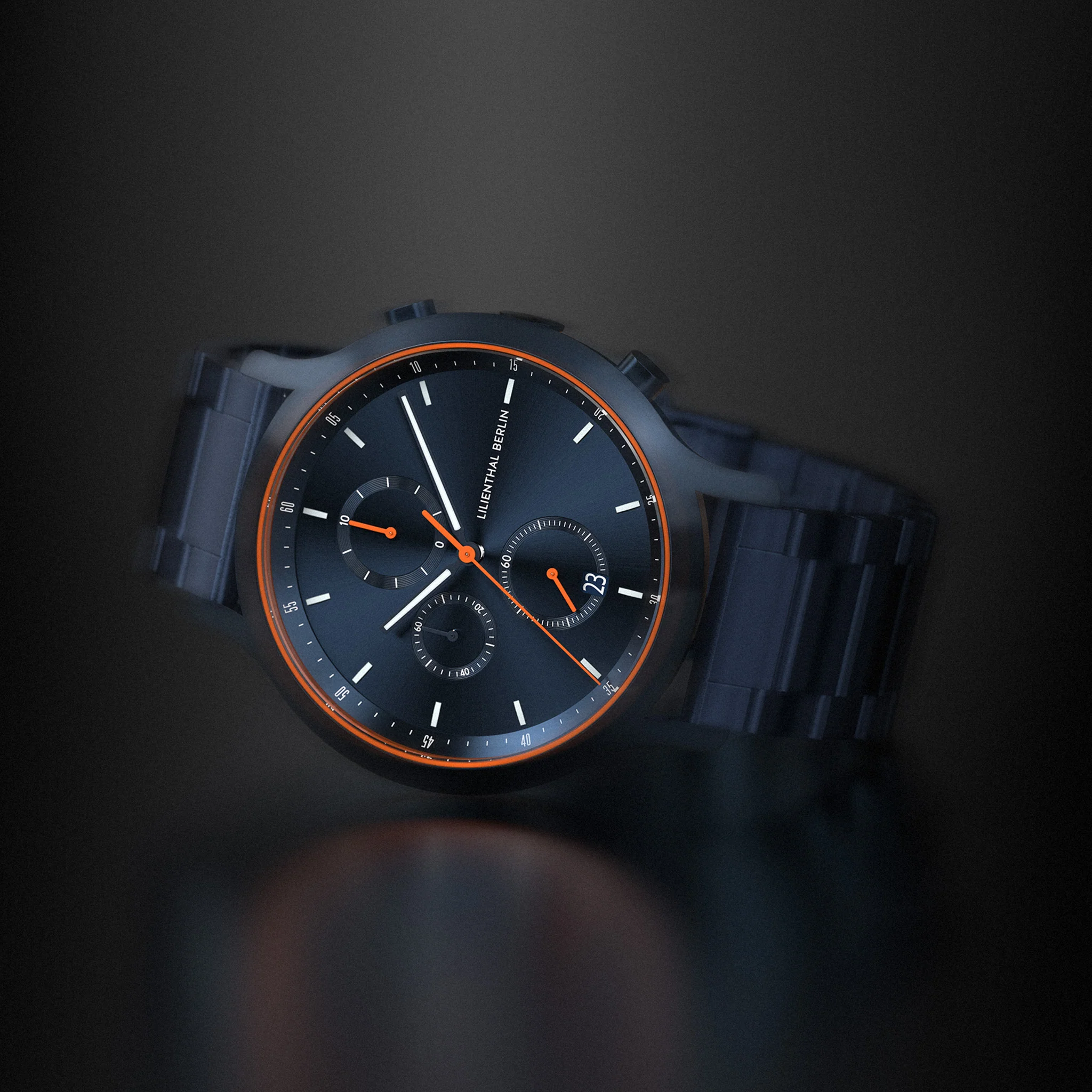 Chronograph – Blue Orange - Image 3