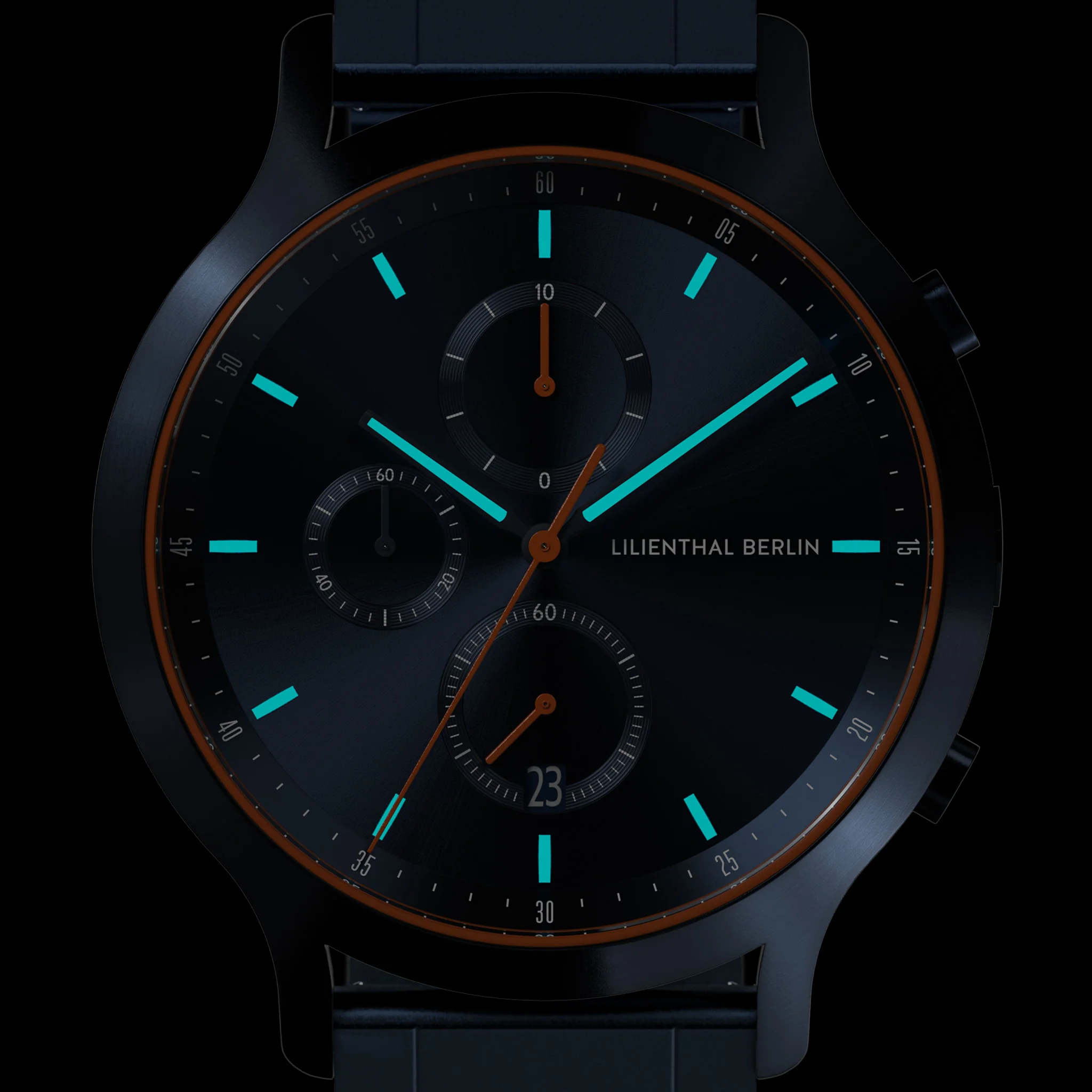 Chronograph – Blue Orange - Image 5