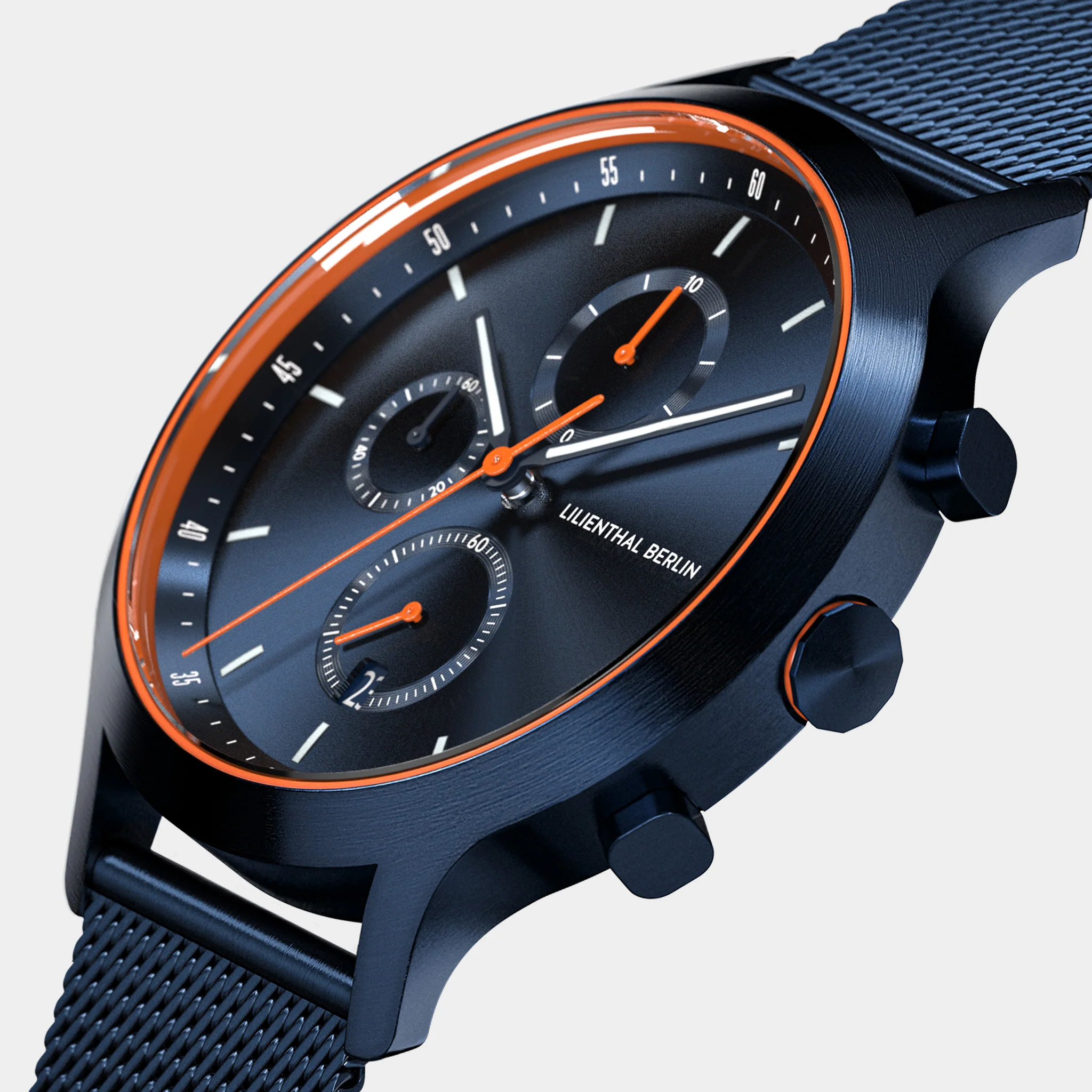 Chronograph – Blue Orange - Image 2