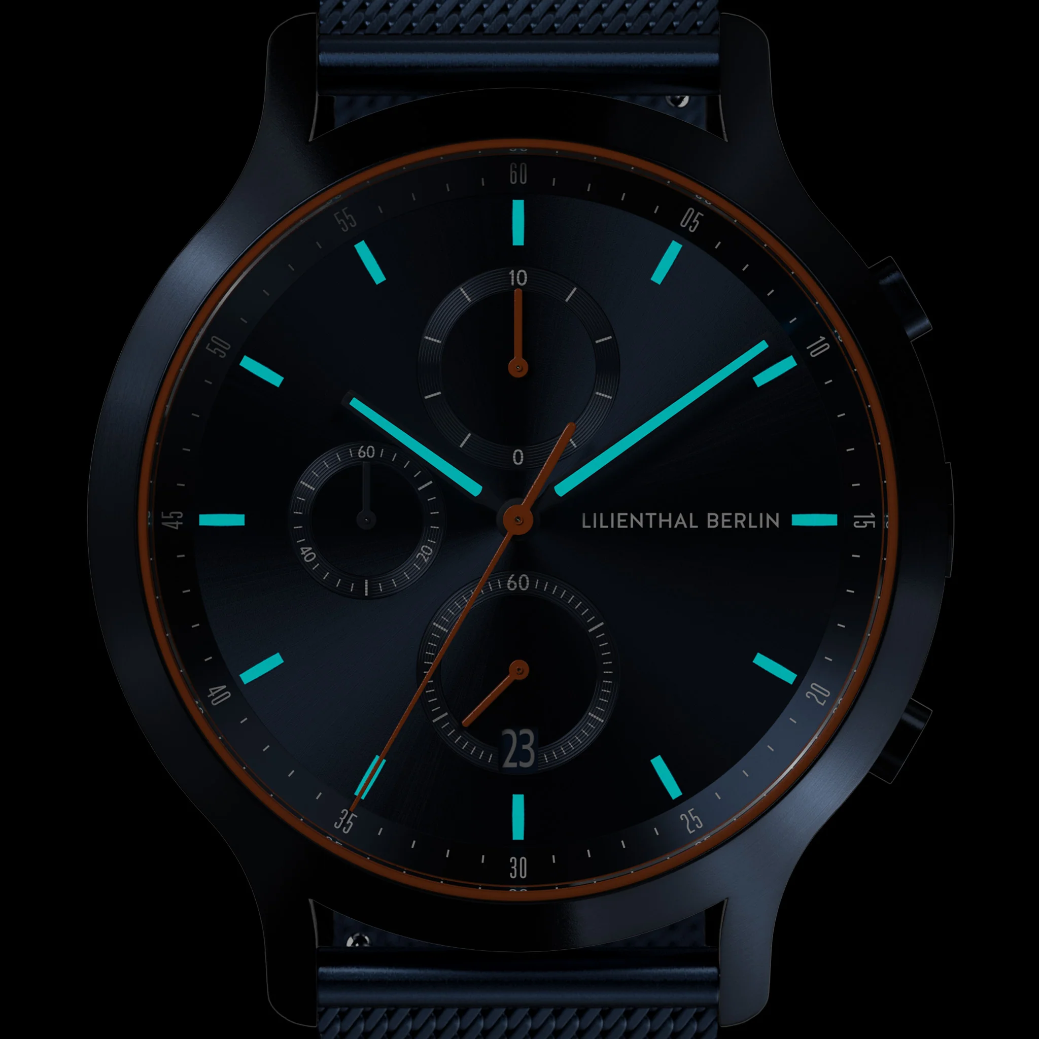 Chronograph – Blue Orange - Image 5