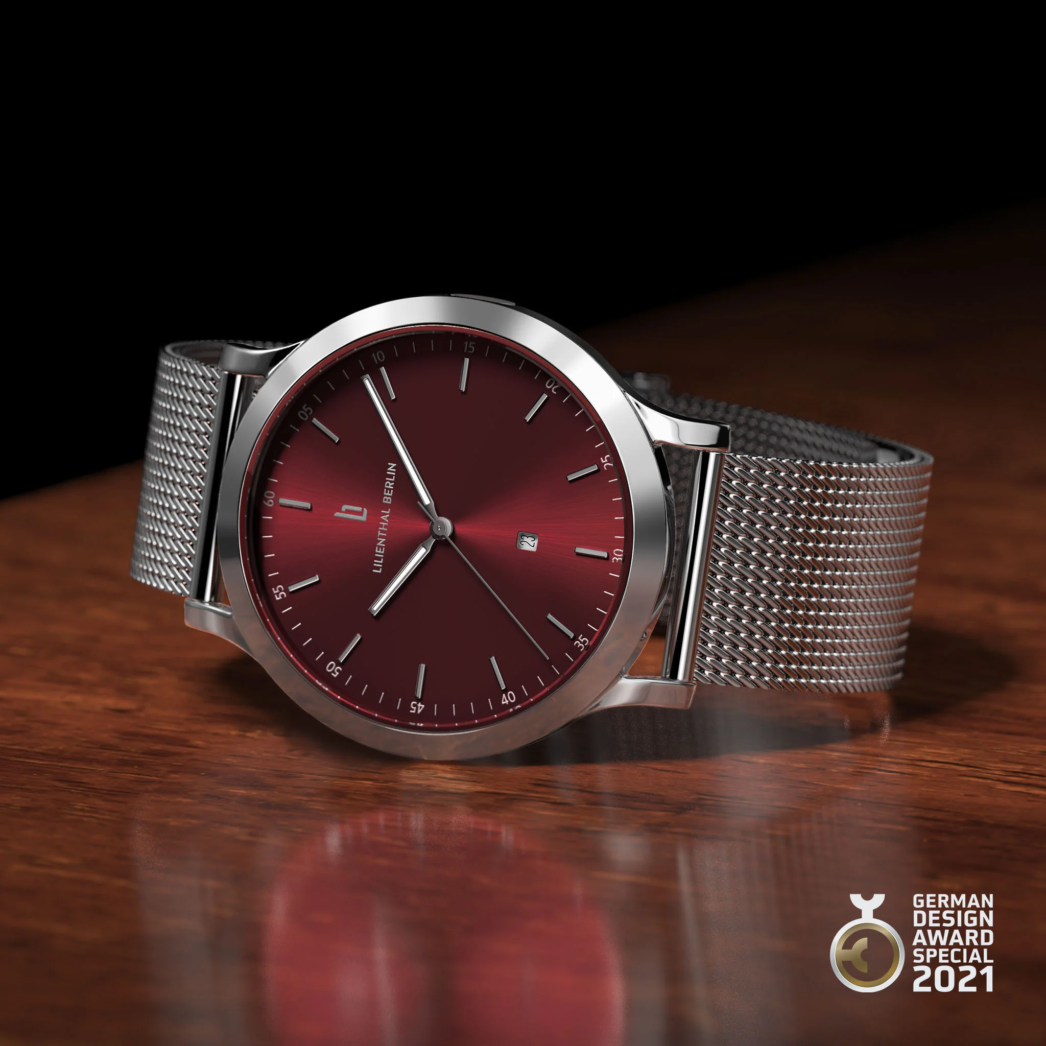 Huxley – Silver Bordeaux - Image 3