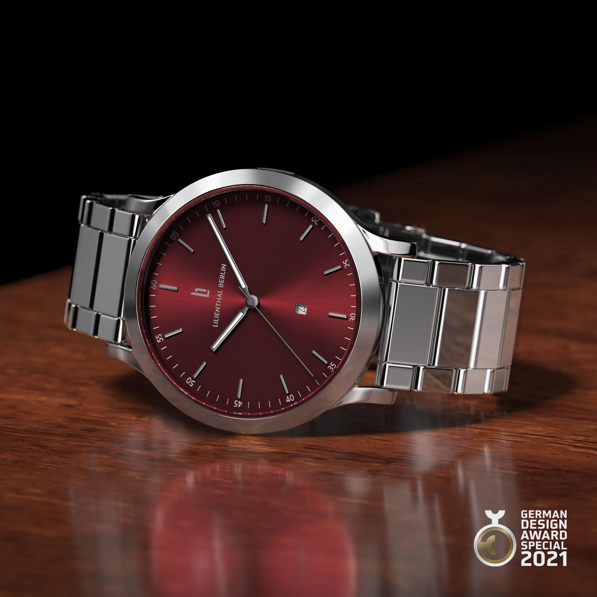 Huxley – Silver Bordeaux - Image 3