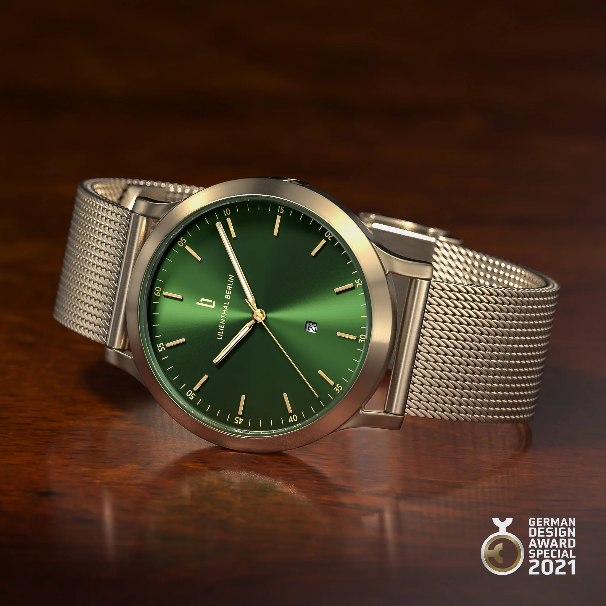 Huxley – Beige Gold Green - Image 3
