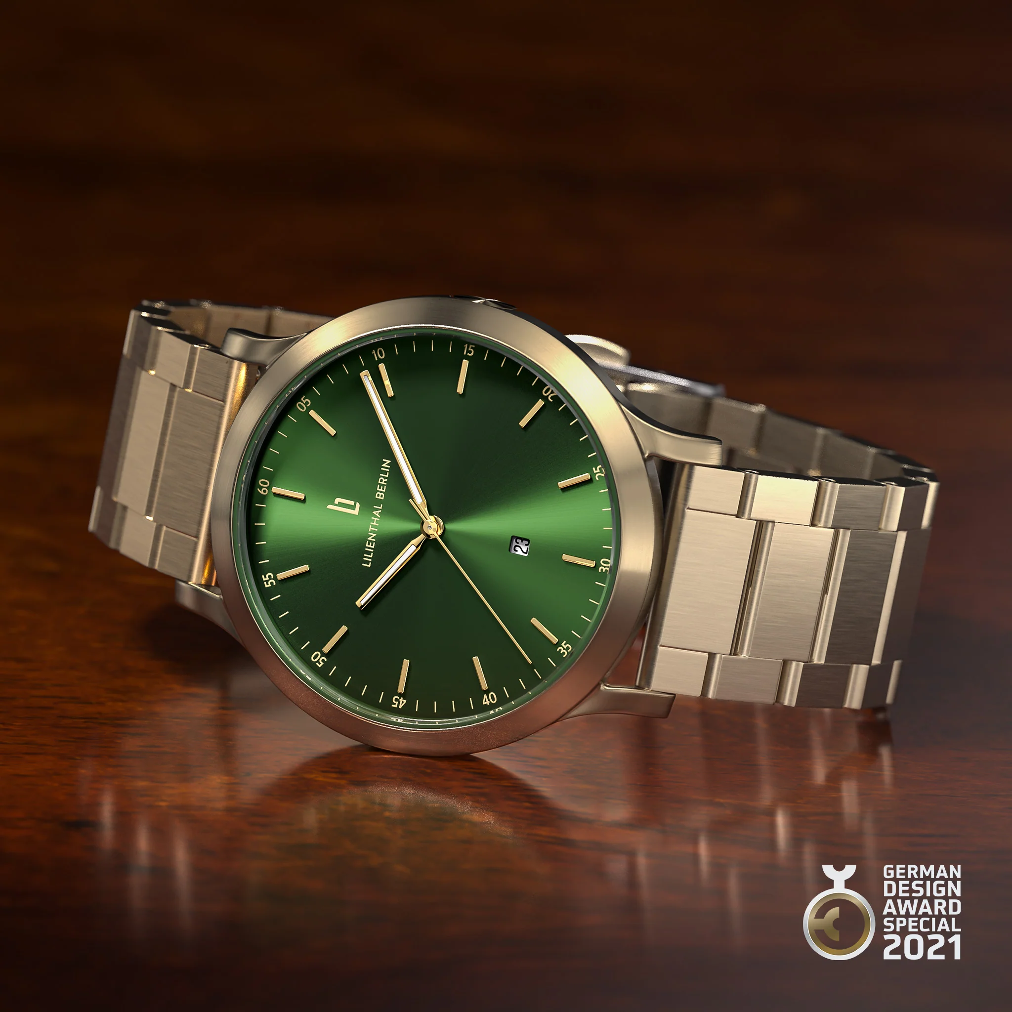 Huxley – Beige Gold Green - Image 3