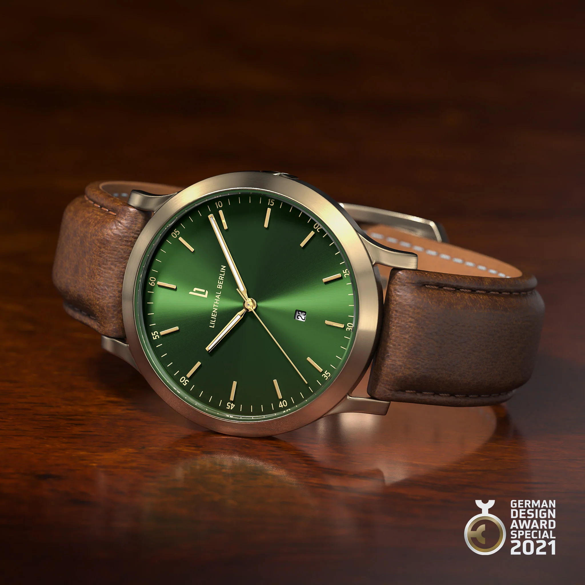 Huxley – Beige Gold Green - Image 3