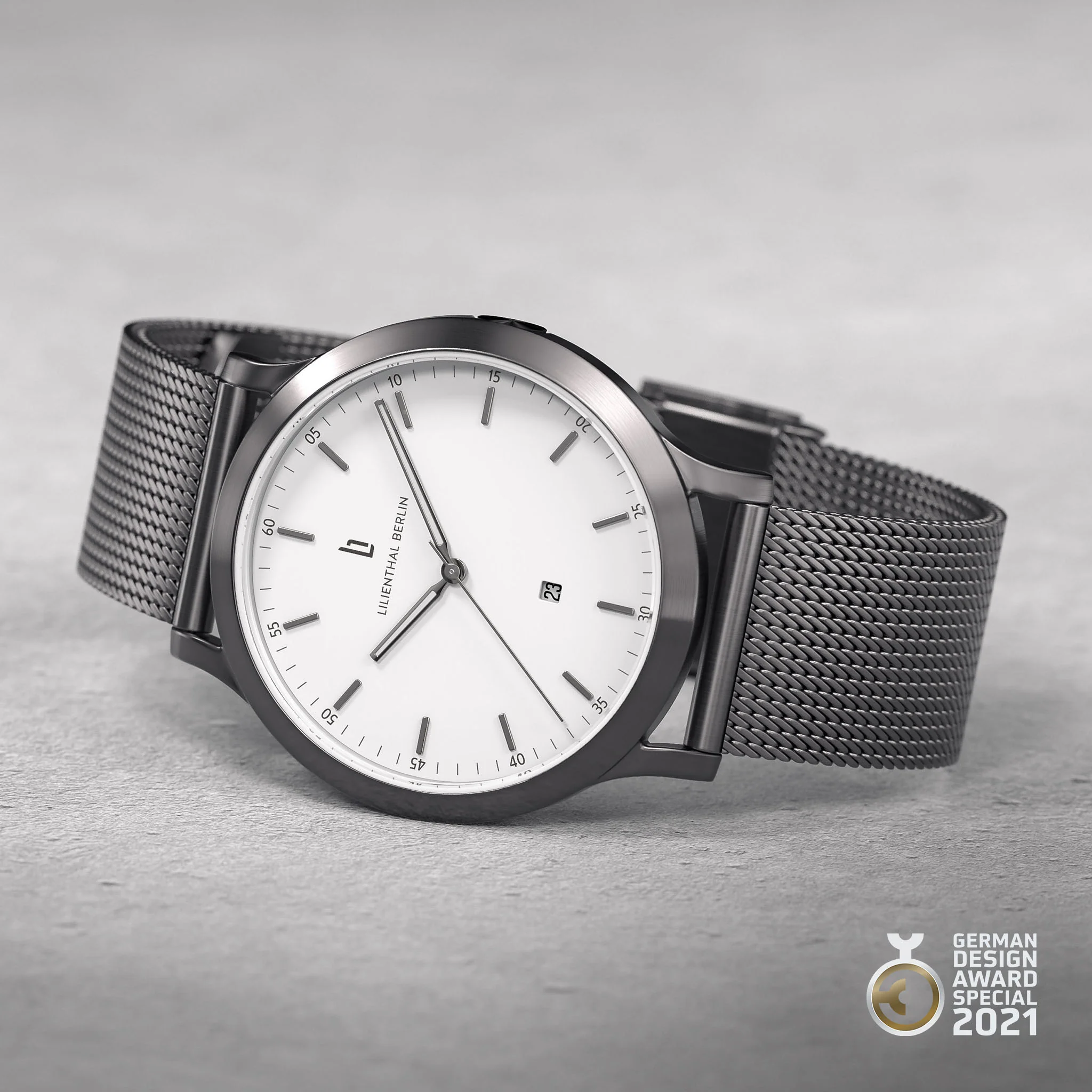 Huxley – Dark Silver White - Image 2