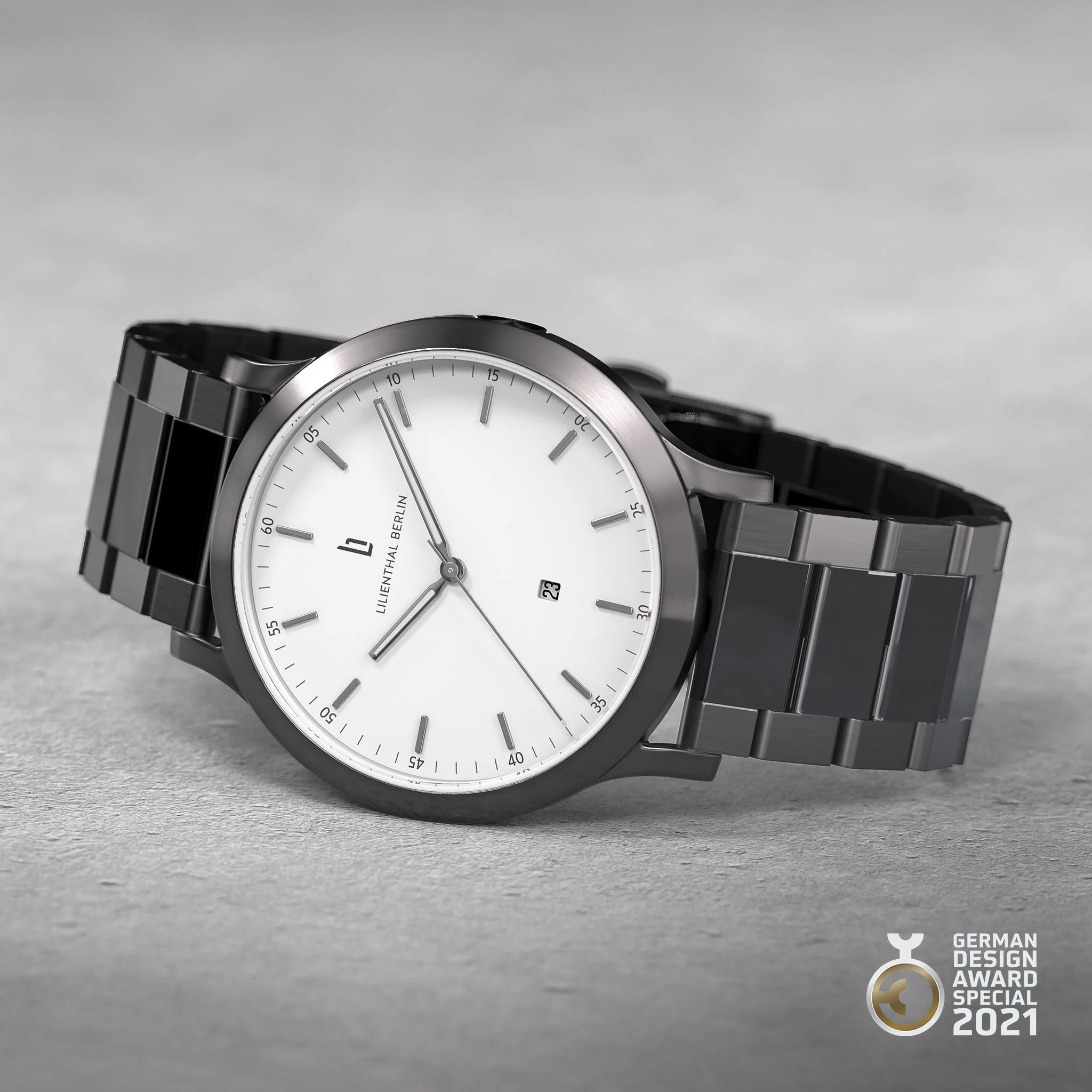 Huxley – Dark Silver White - Image 2