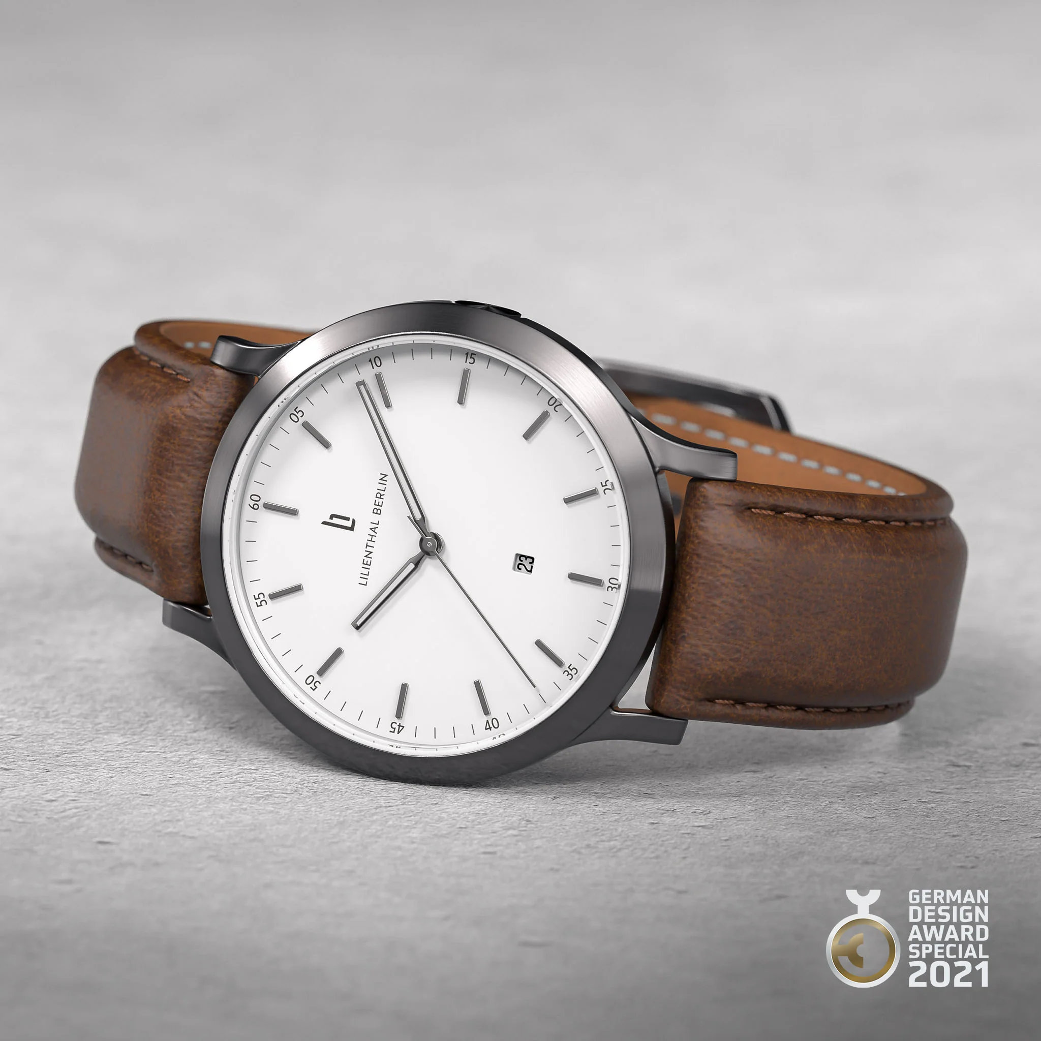 Huxley – Dark Silver White - Image 2