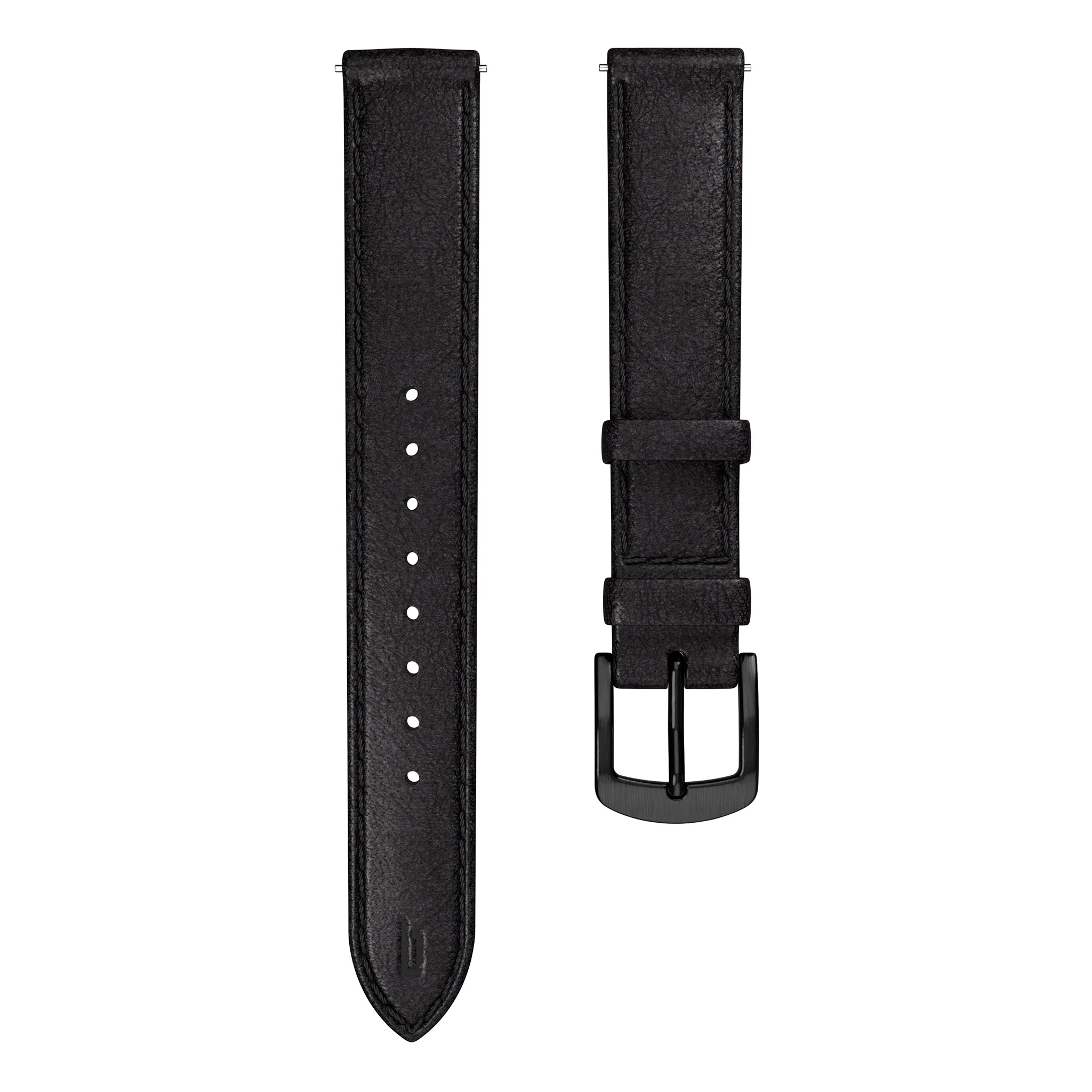 Leather Strap – Black - Image 3