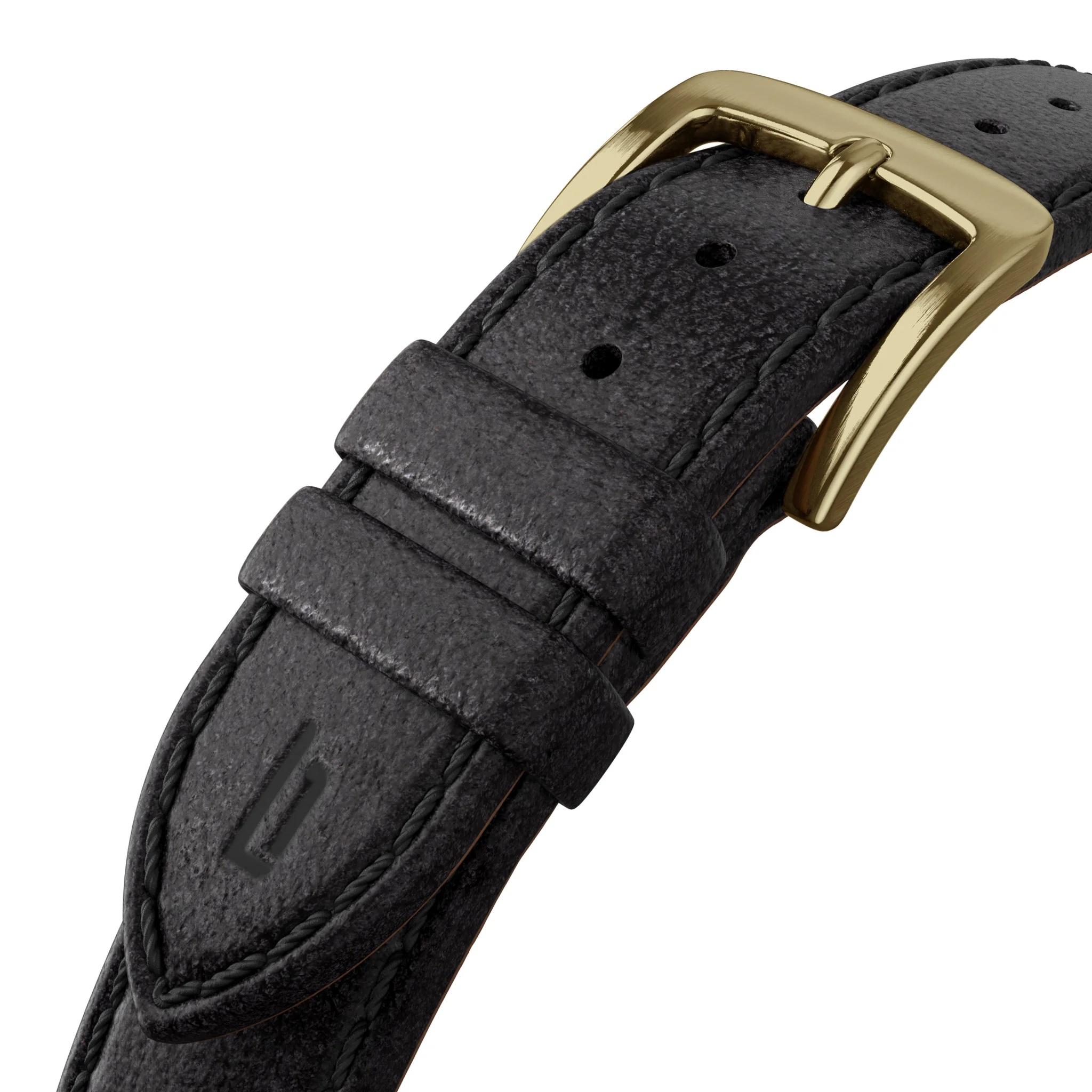 Leather Strap – Black - Image 2