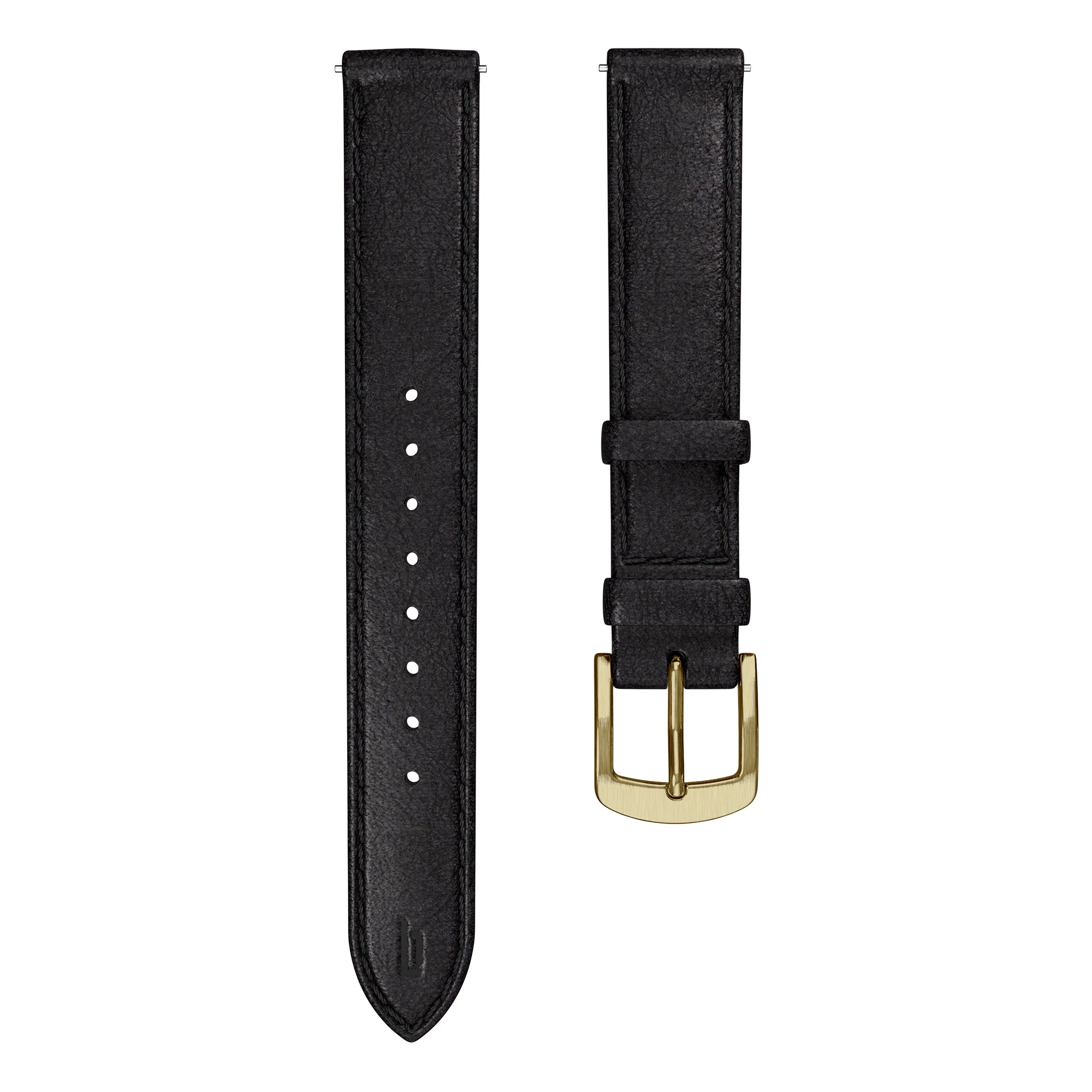 Leather Strap – Black - Image 3