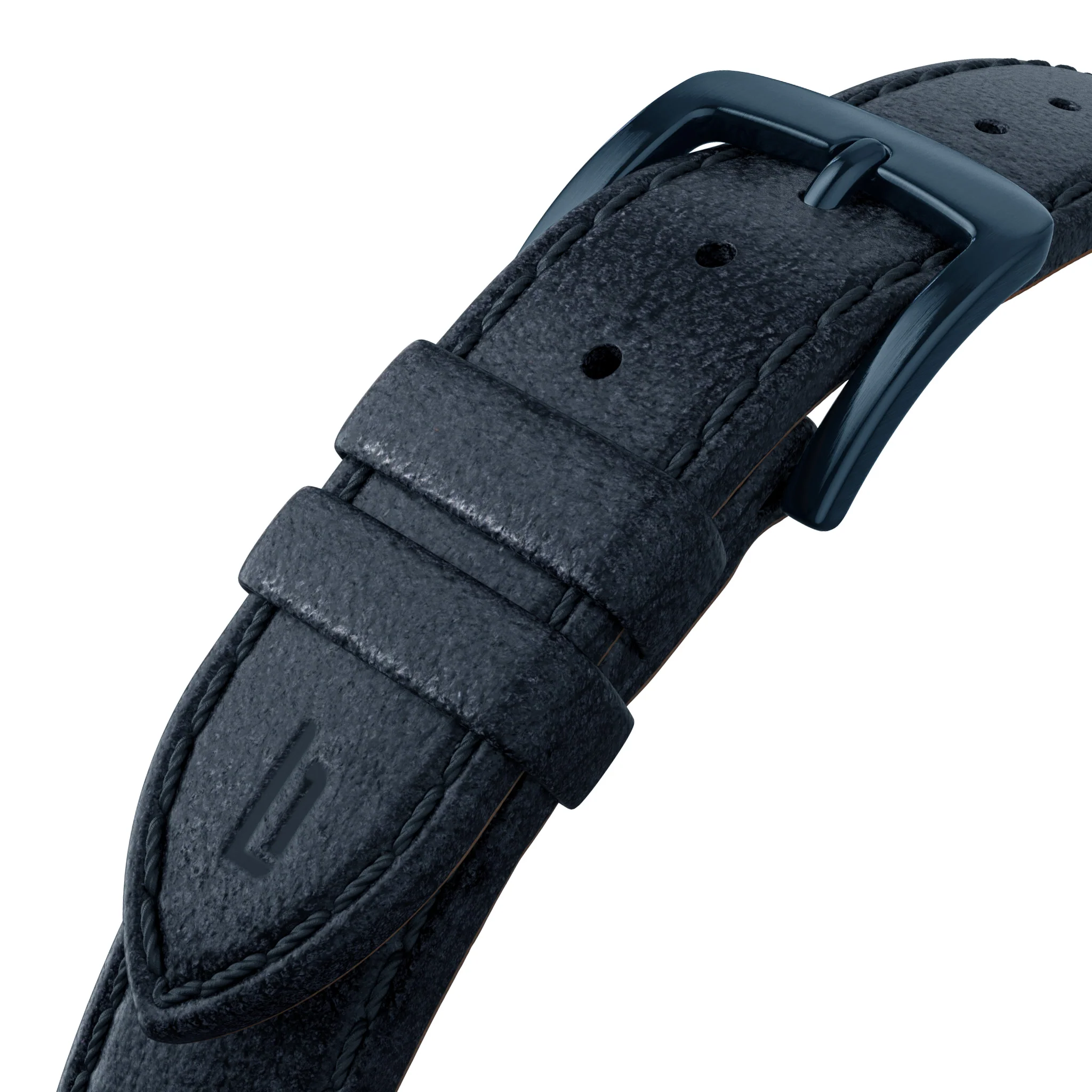 Leather Strap – Blue - Image 2