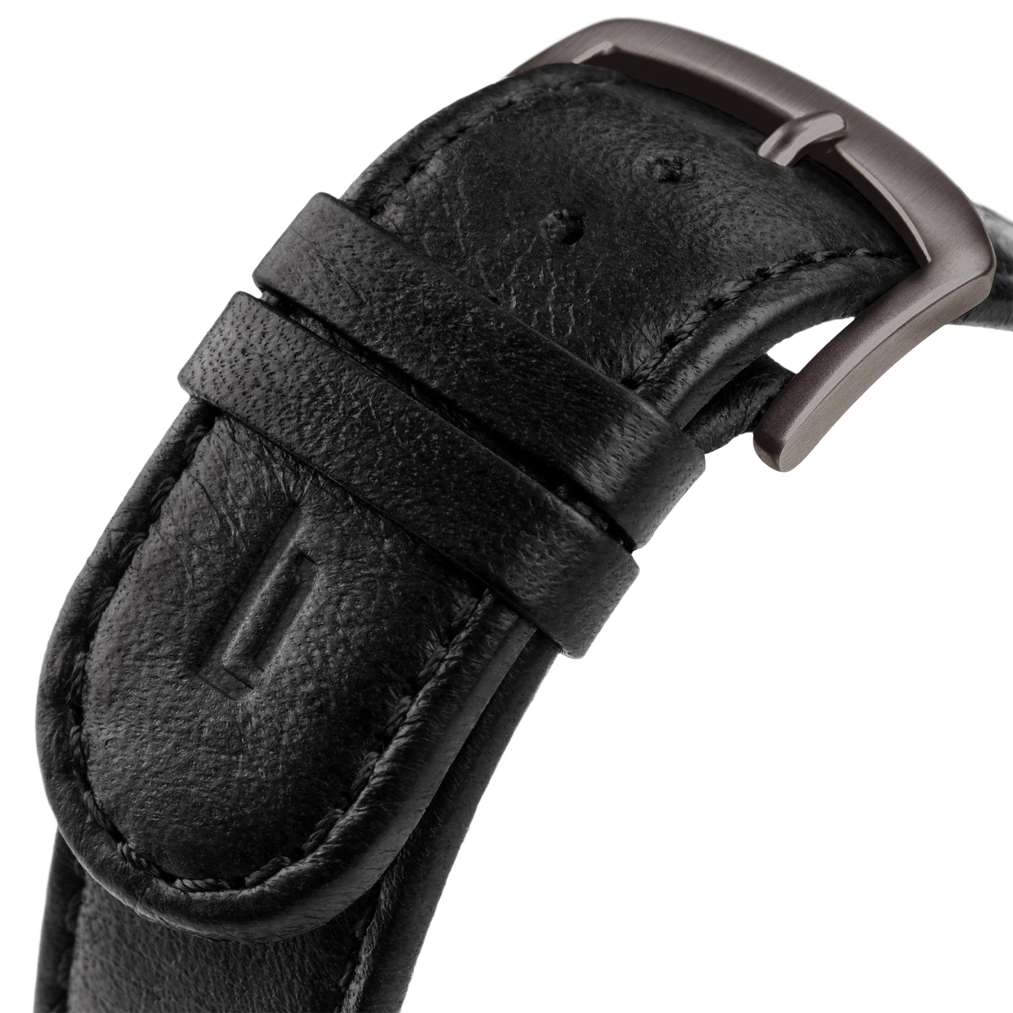 Leather Strap – Black - Image 2
