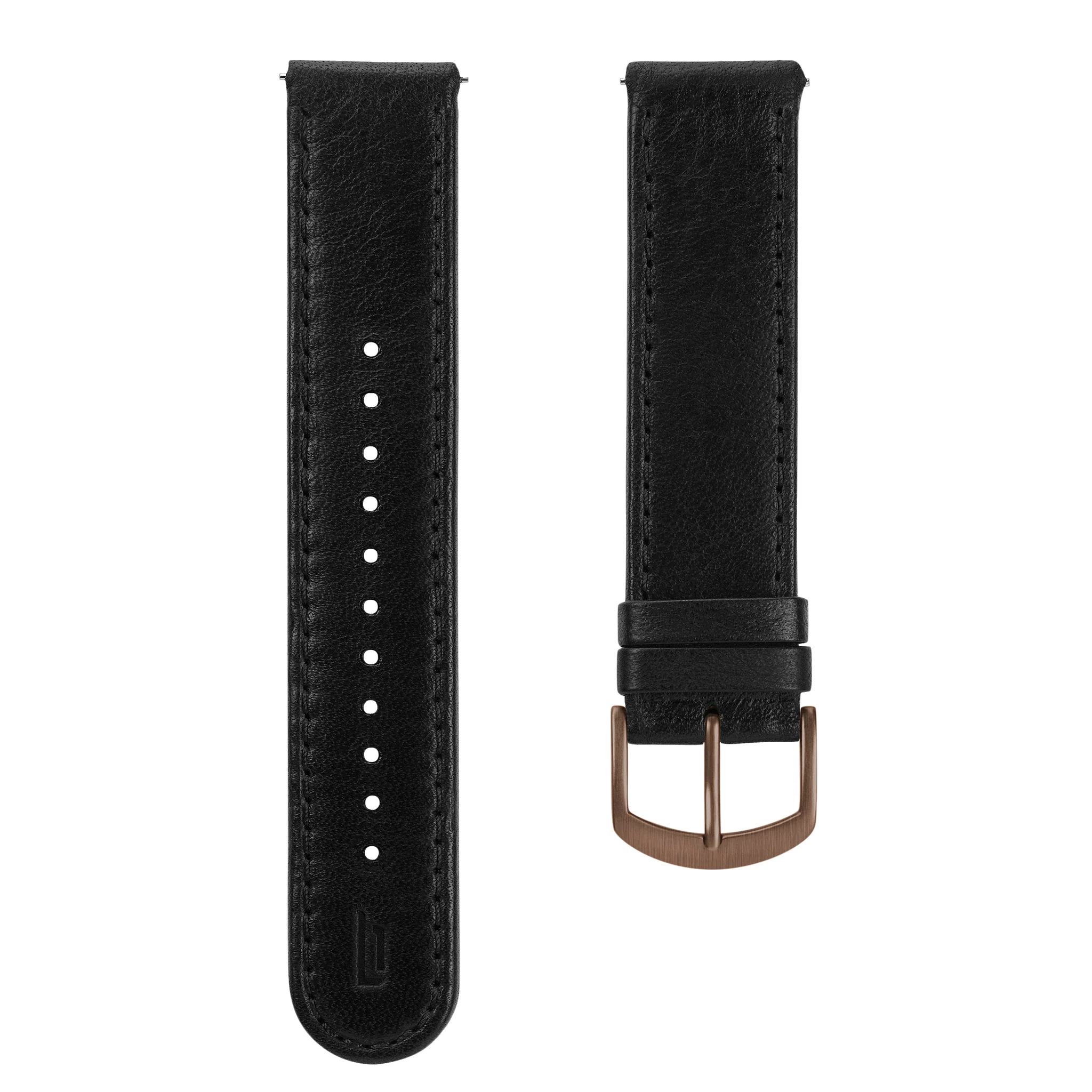 Leather Strap – Black - Image 3