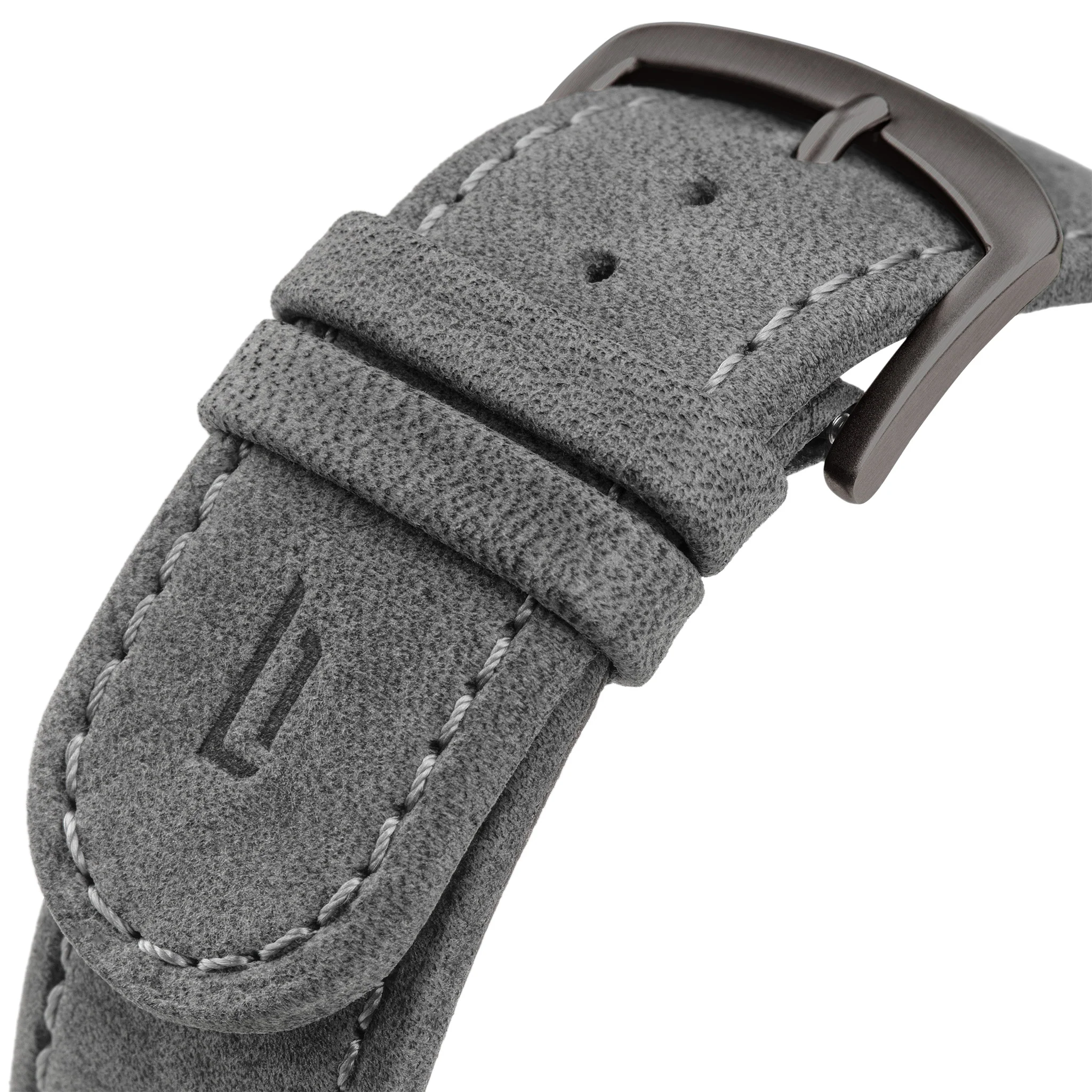 Leather Strap – Gray - Image 2
