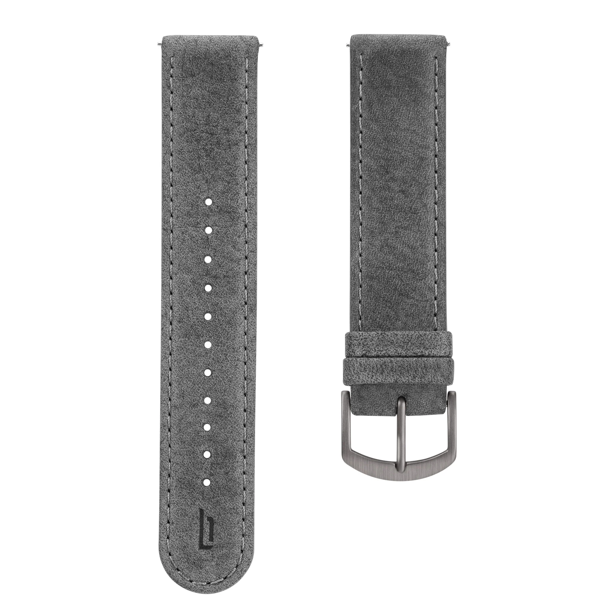 Leather Strap – Gray - Image 3