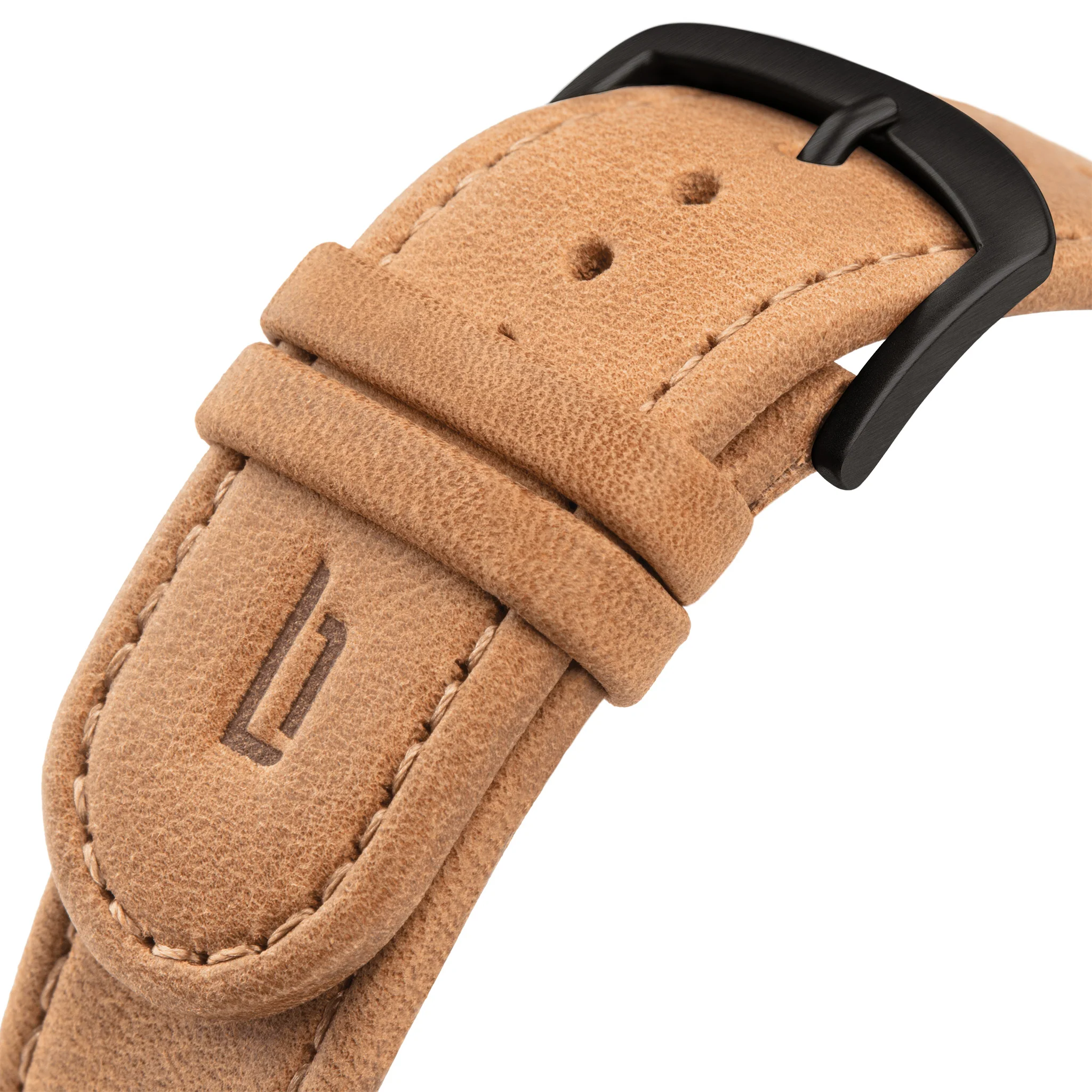 Leather Strap – Light Brown - Image 2