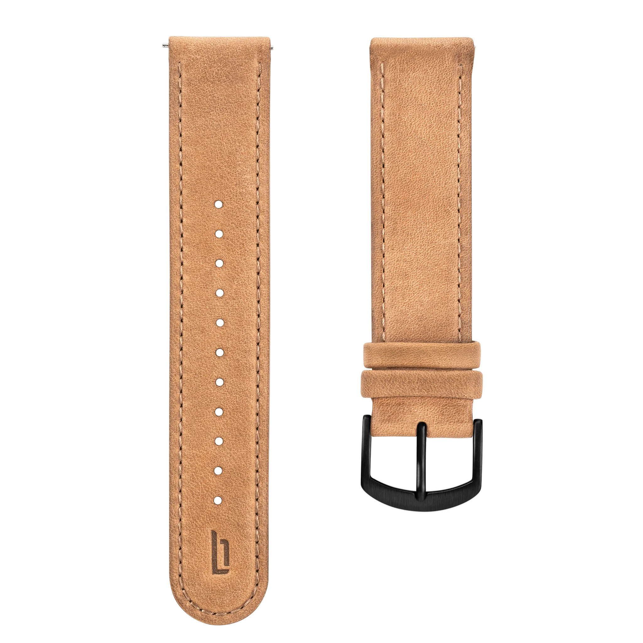 Leather Strap – Light Brown - Image 3