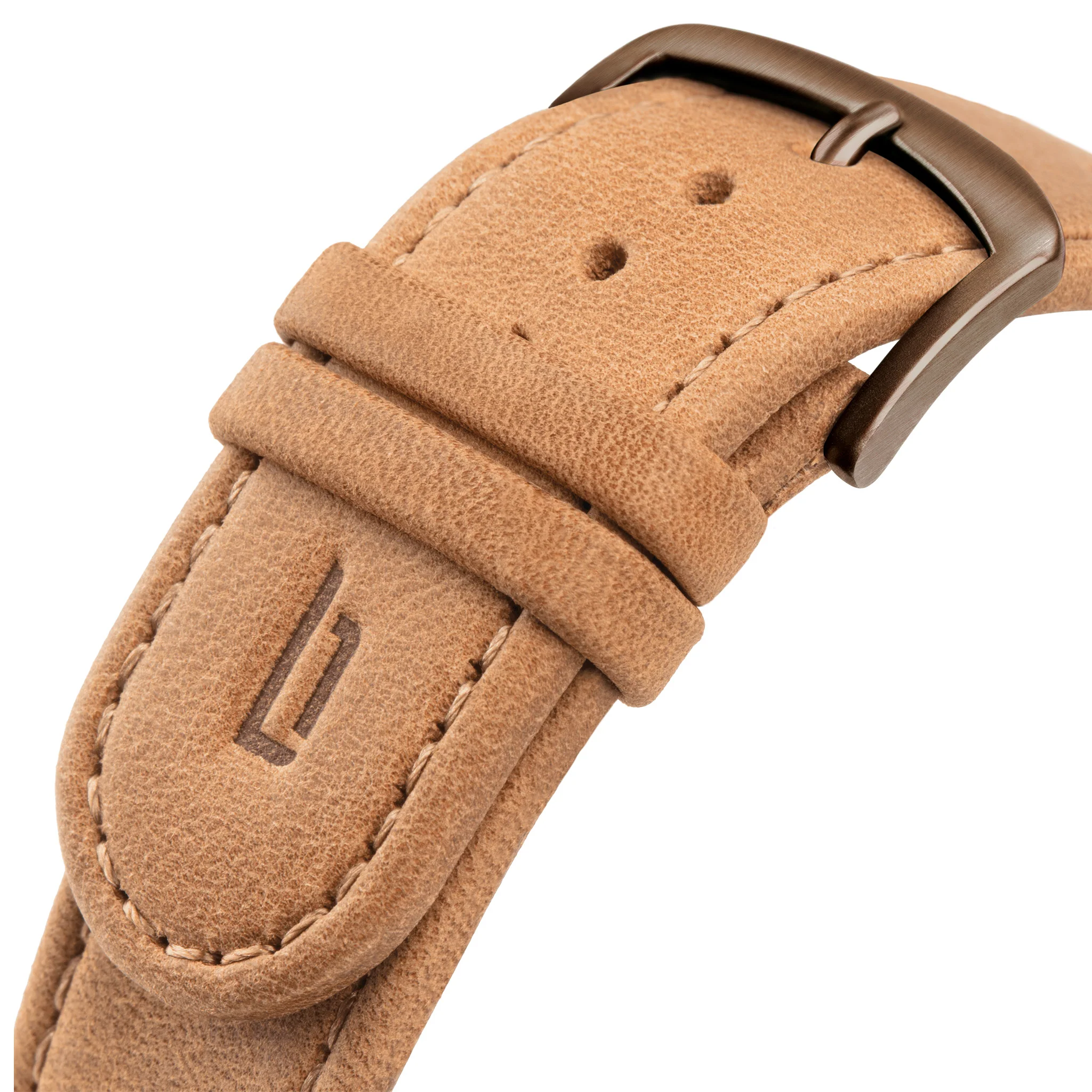 Leather Strap – Light Brown - Image 2