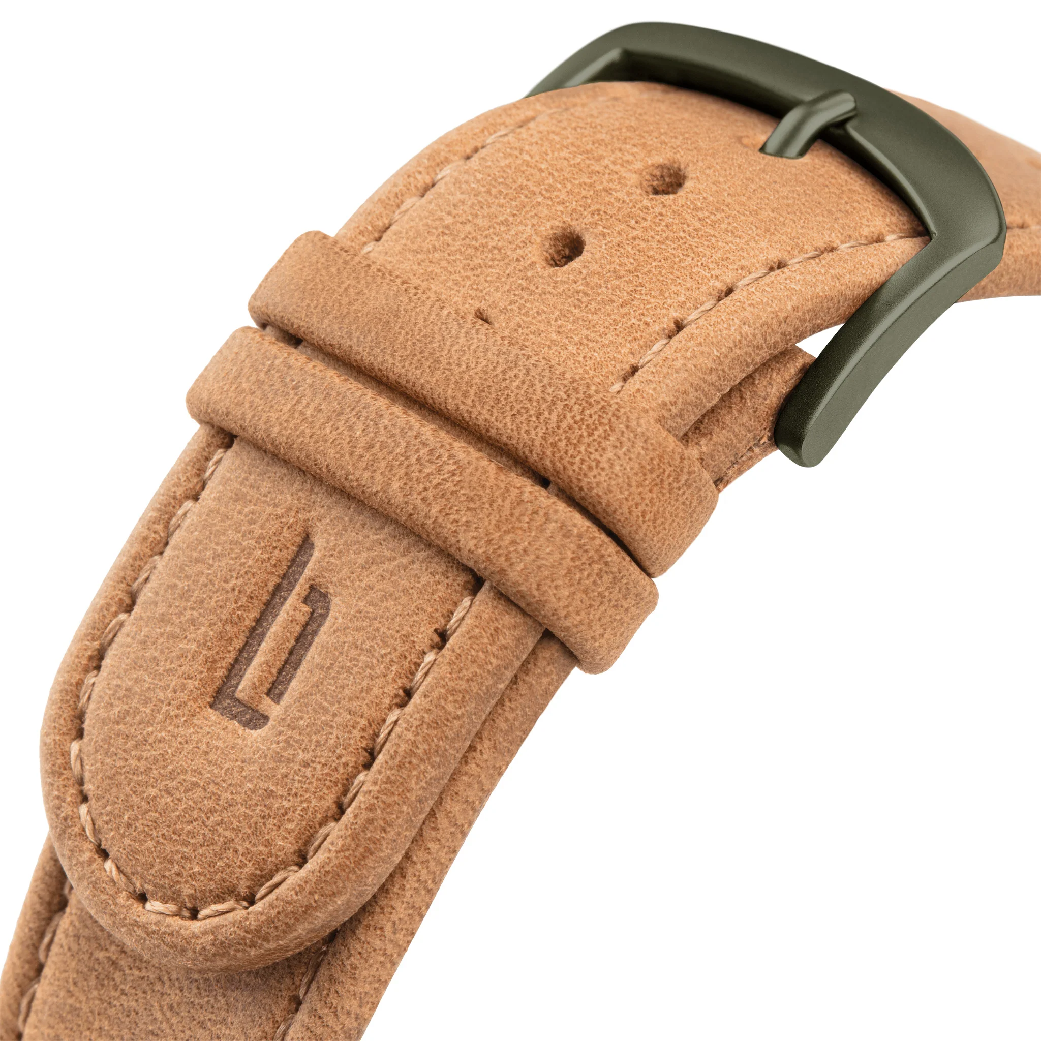 Leather Strap – Light Brown - Image 2