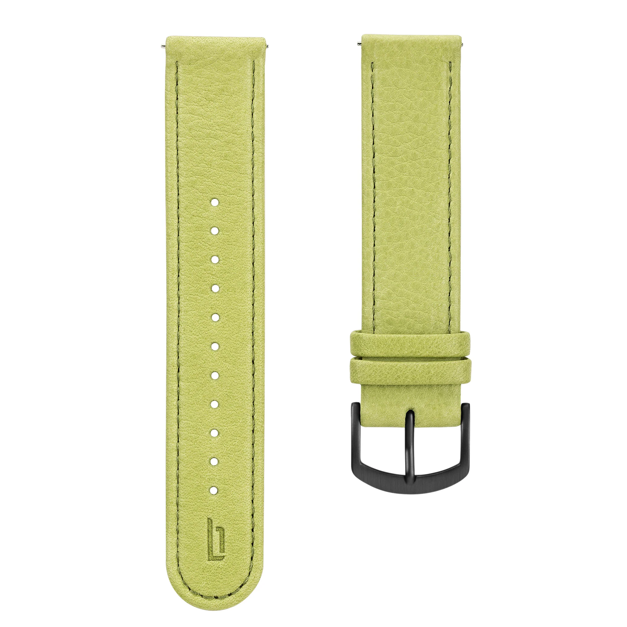 Leather Strap – Light Green - Image 3