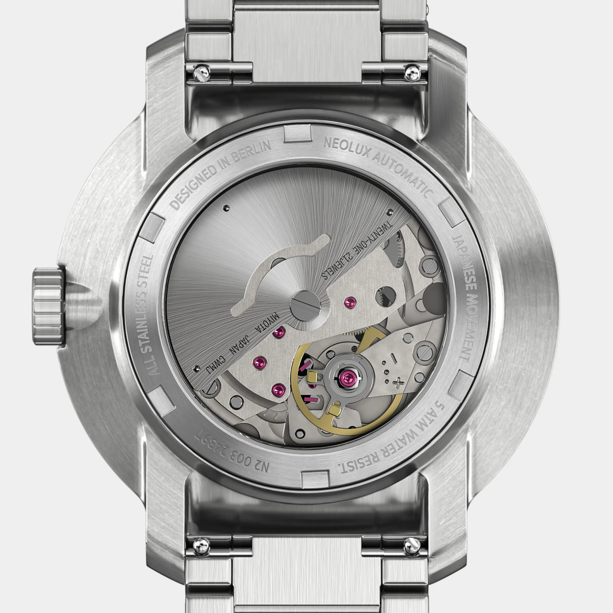 Neolux Day Date – Silver White - Image 8