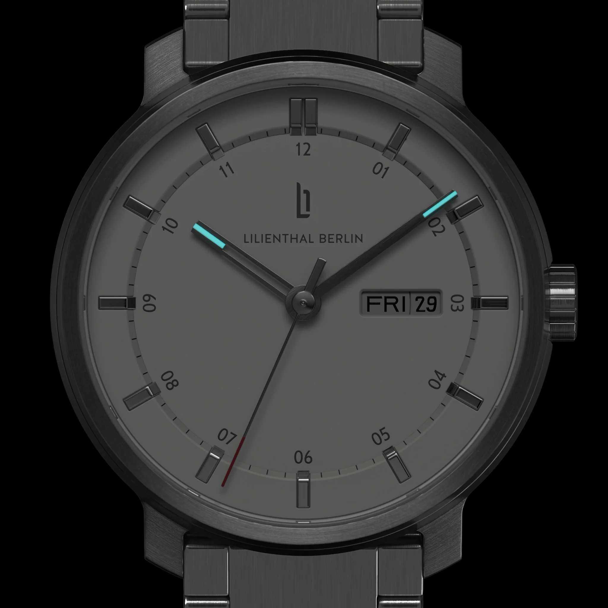 Neolux Day Date – Silver White - Image 7
