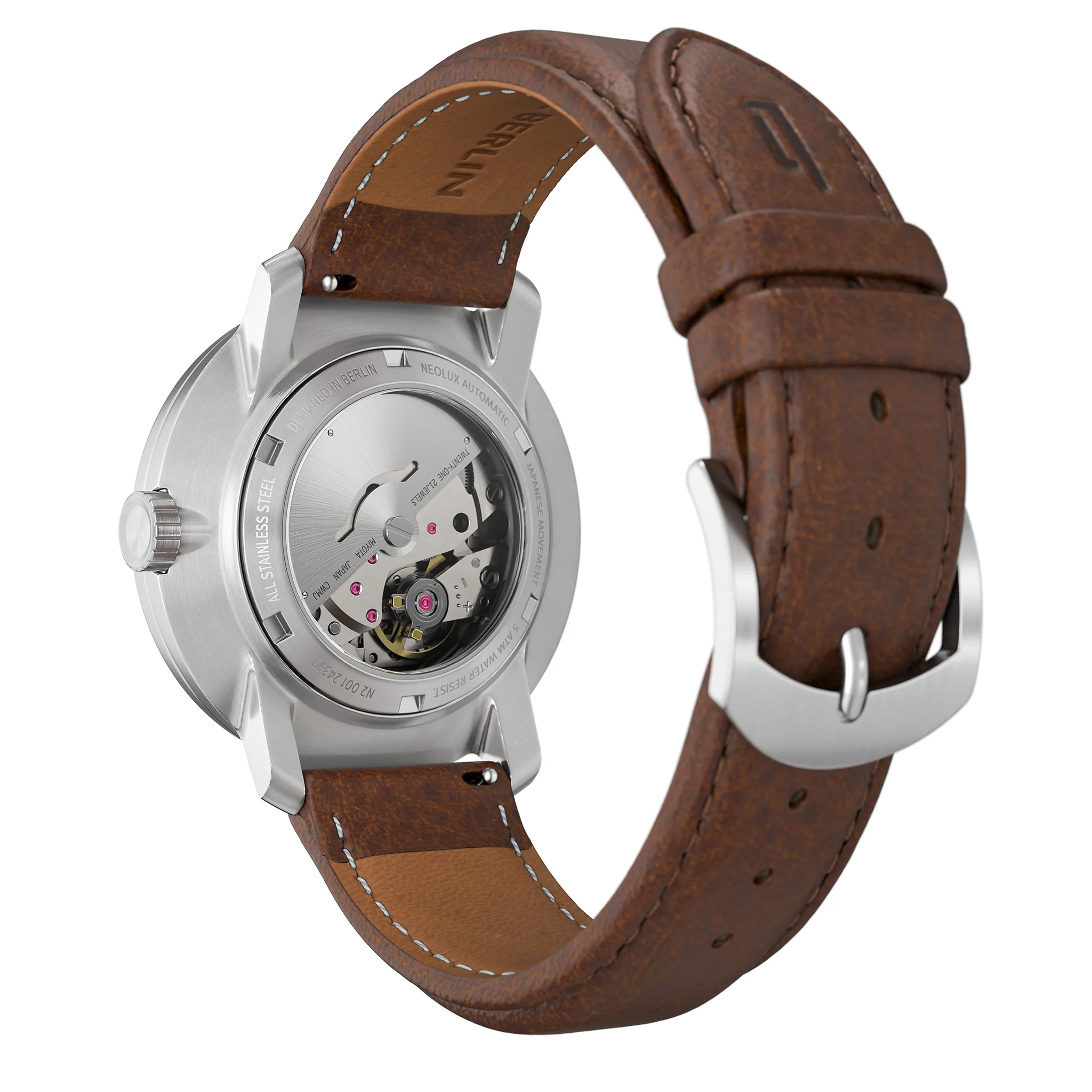 Neolux Day Date – Silver White - Image 6