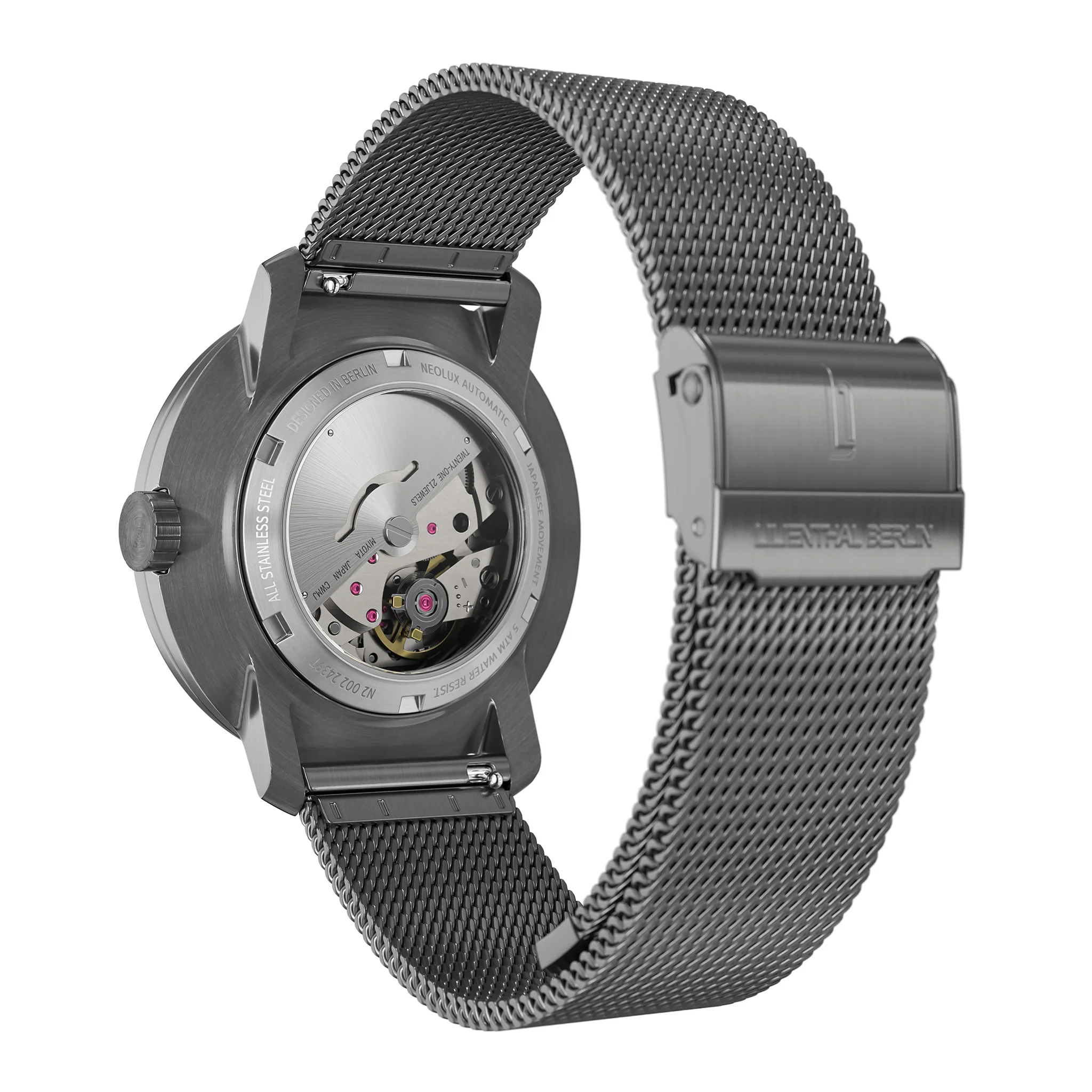 Neolux Day Date – Dark Silver Blue - Image 9
