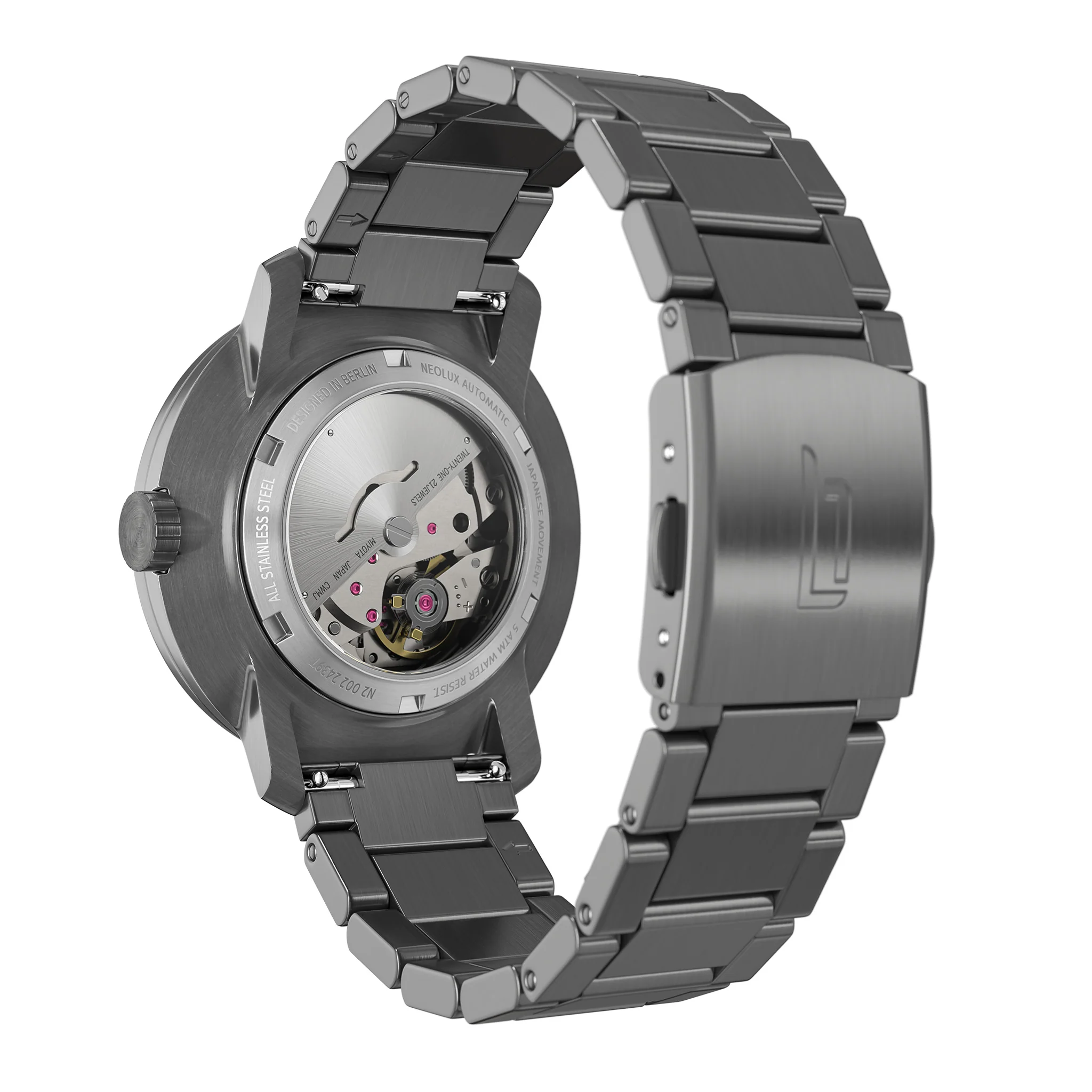 Neolux Day Date – Dark Silver Blue - Image 9
