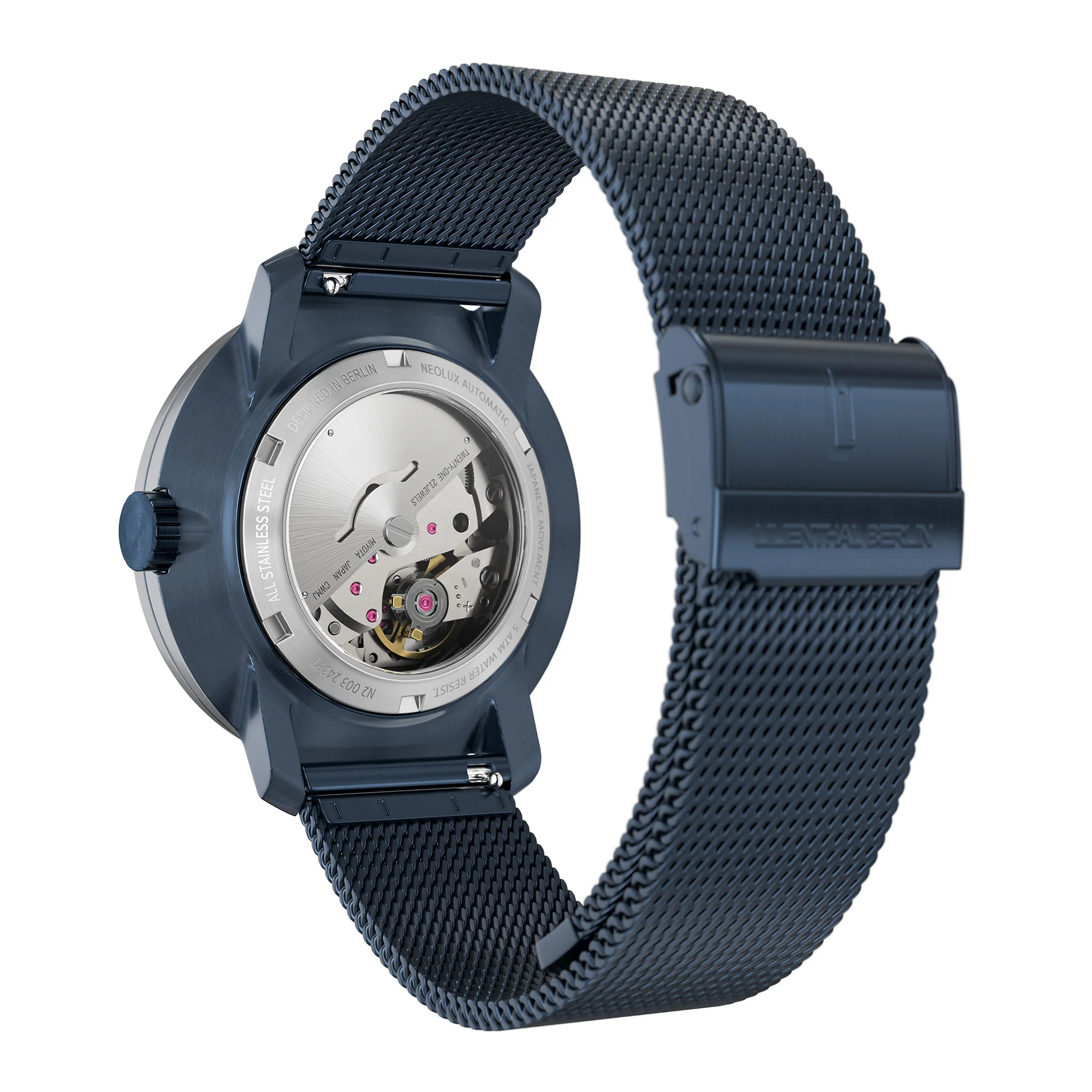 Neolux Day Date – Blue Rose Gold - Image 9