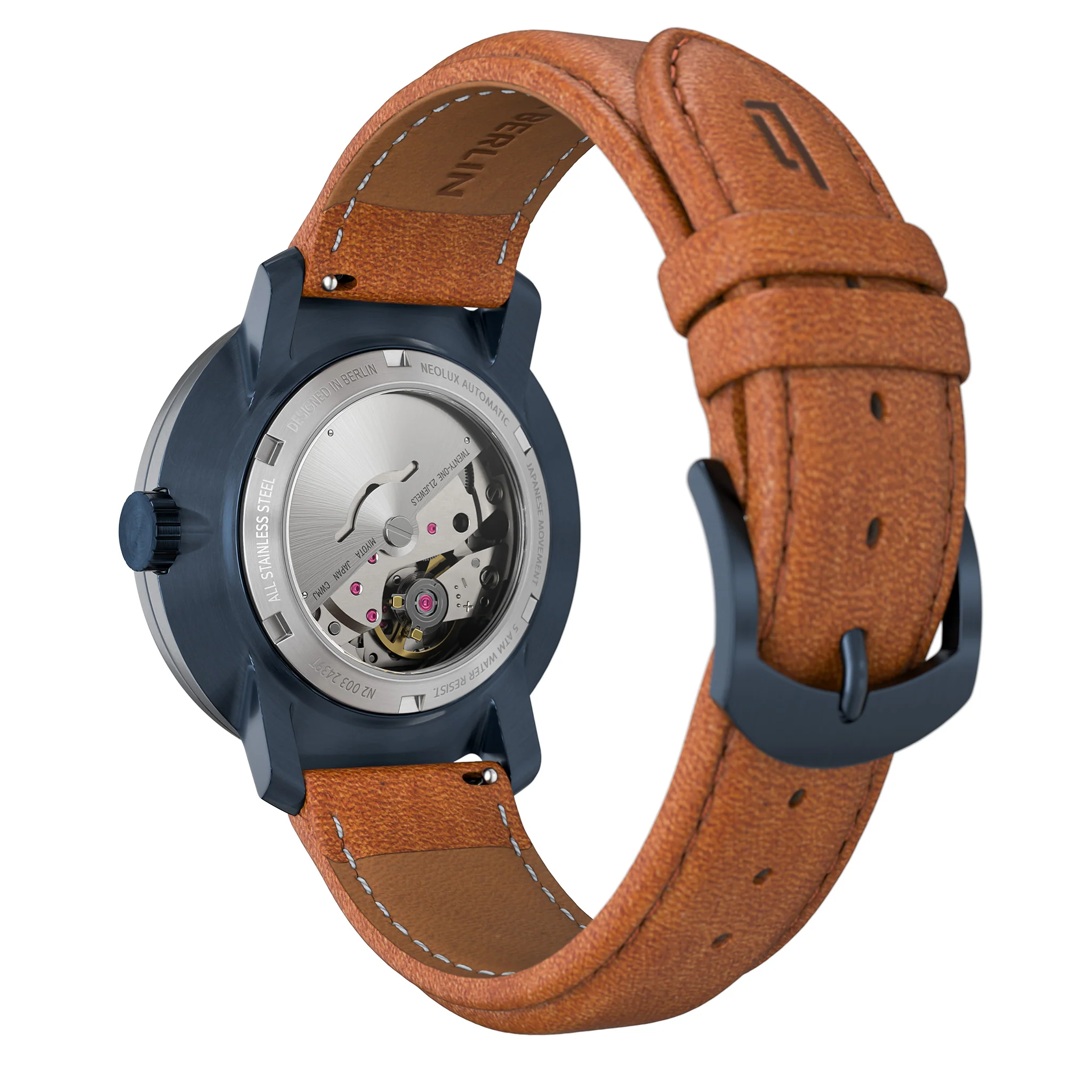 Neolux Day Date – Blue Rose Gold - Image 9