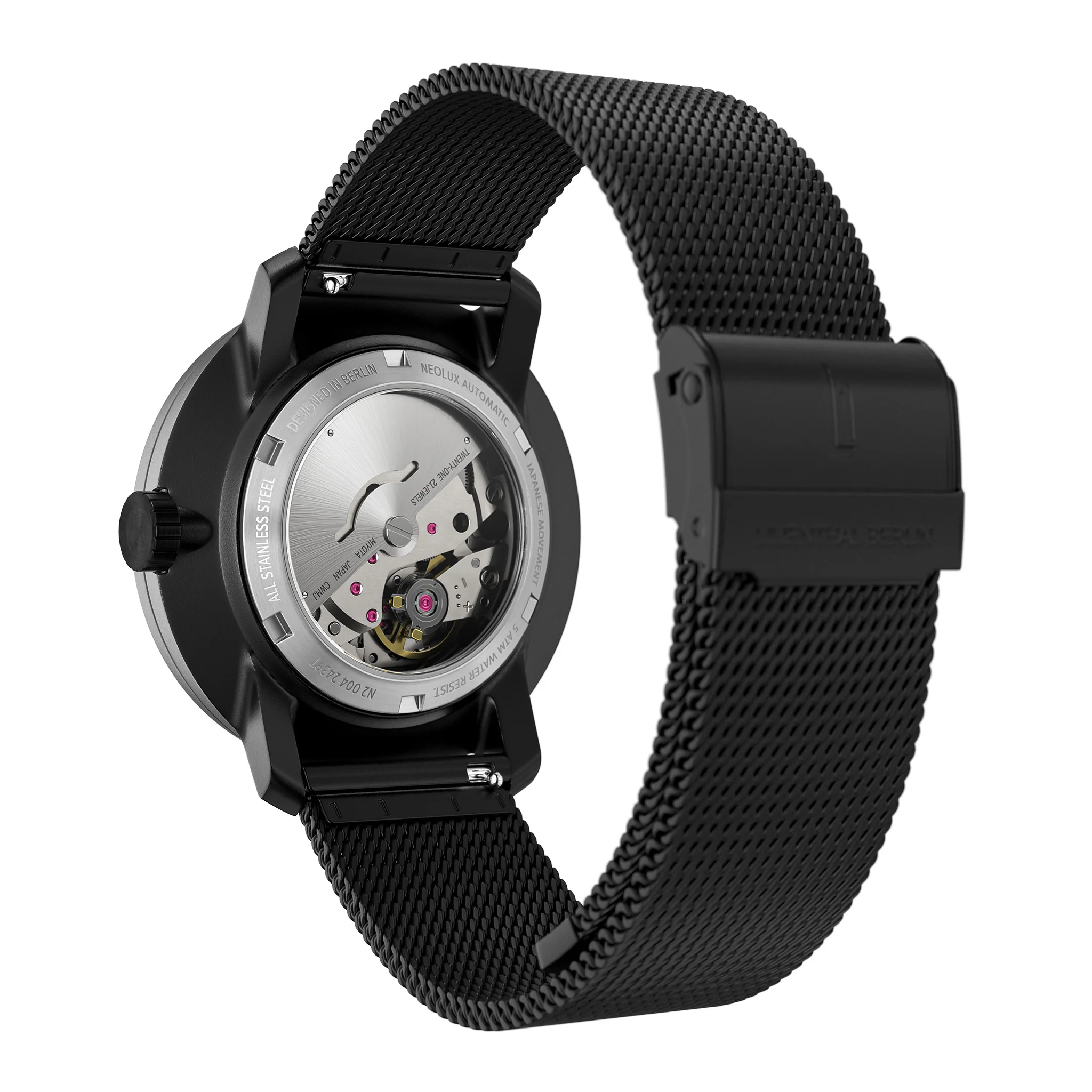 Neolux Day Date – Black Blue - Image 9