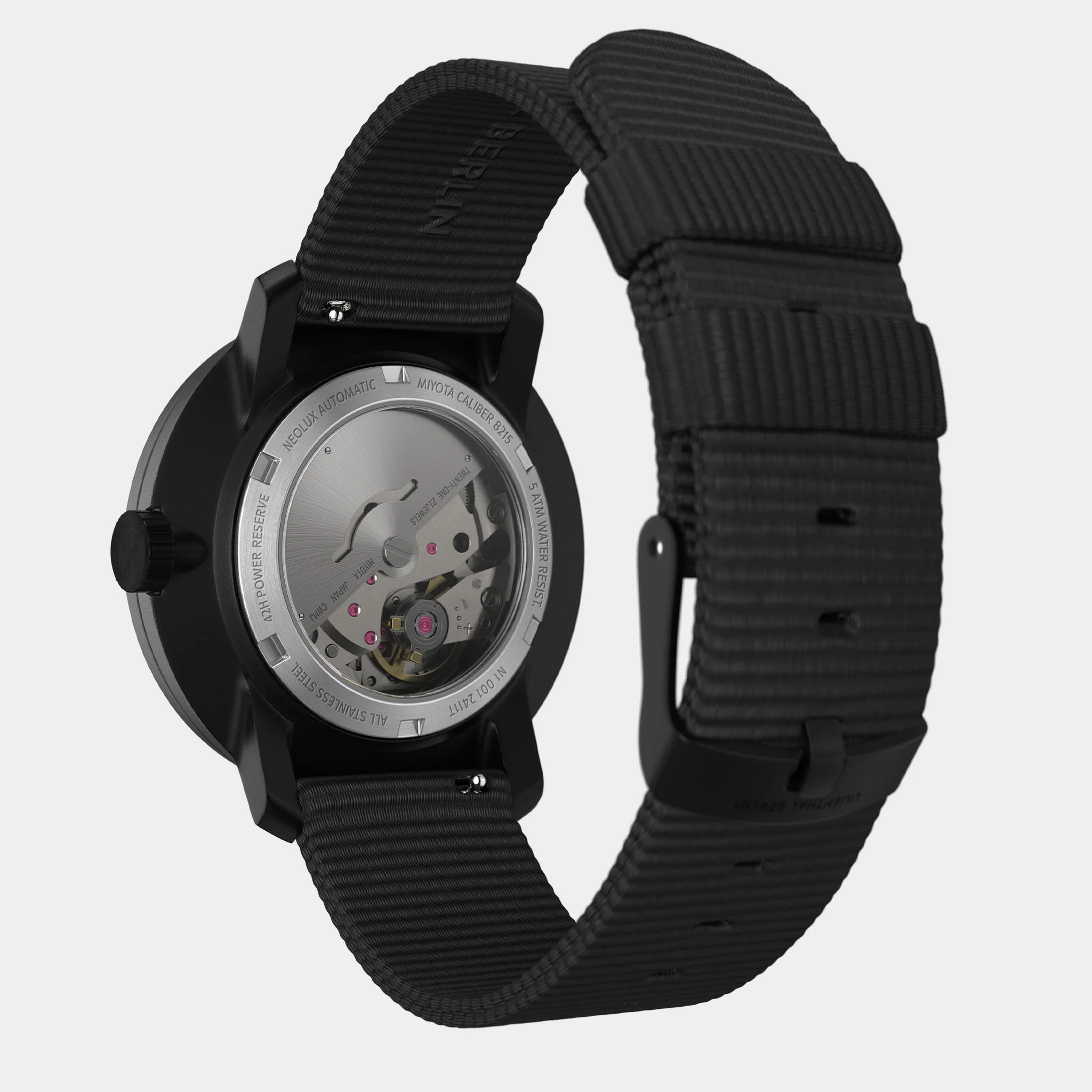 Neolux Day Date – Black Blue - Image 8