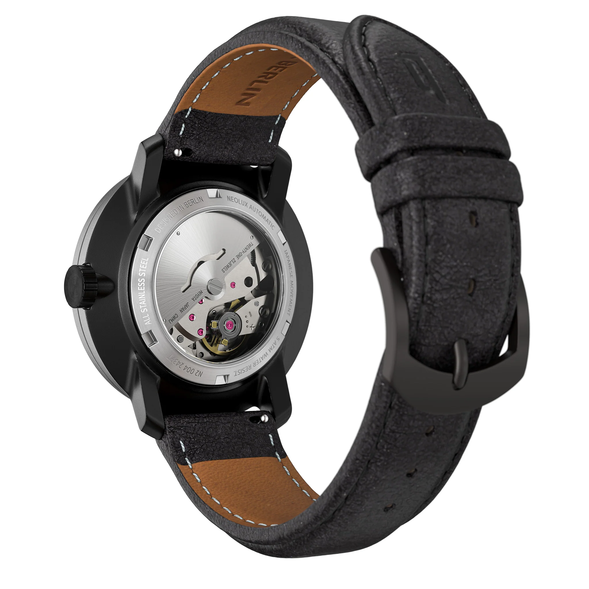 Neolux Day Date – Black Blue - Image 9